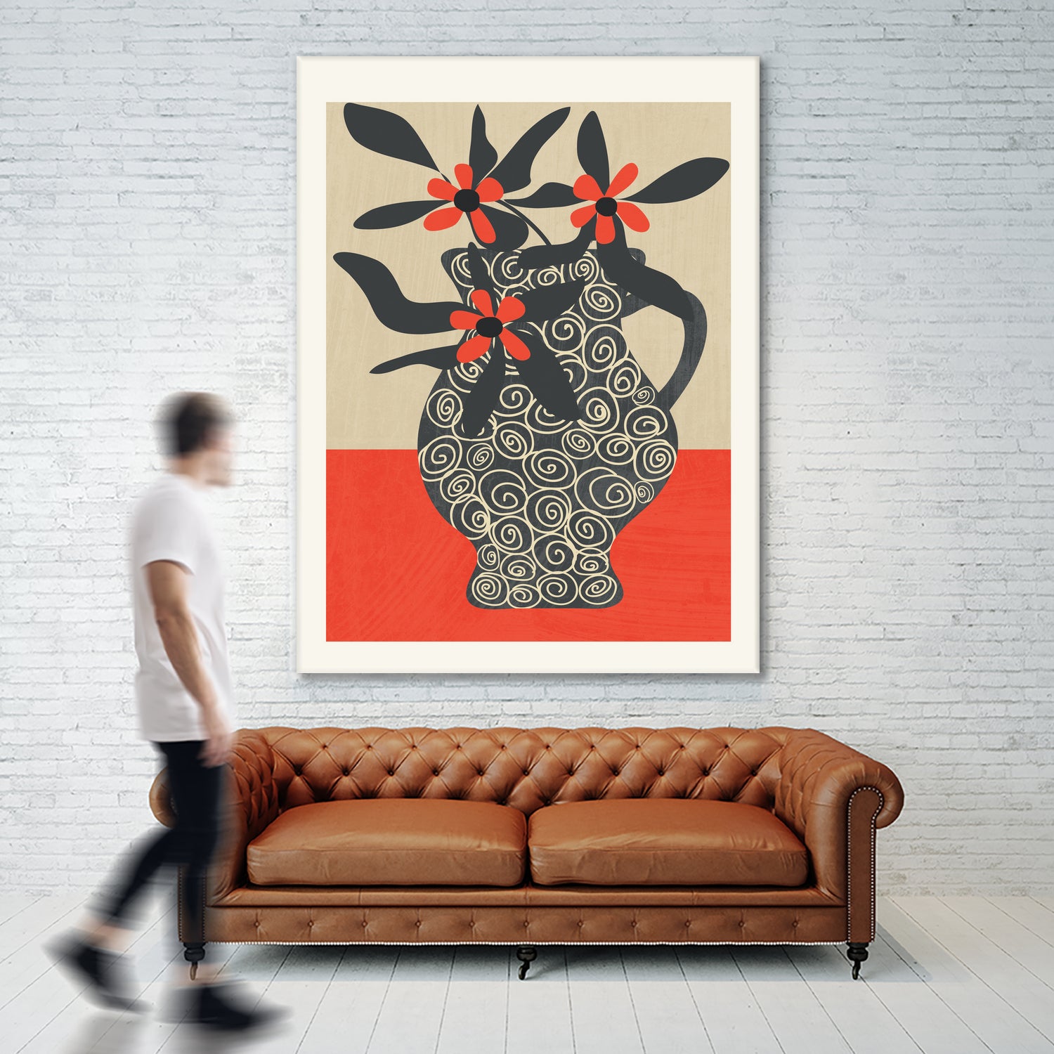 Modern Bloom by Flow Line on GIANT ART - illustration abstract