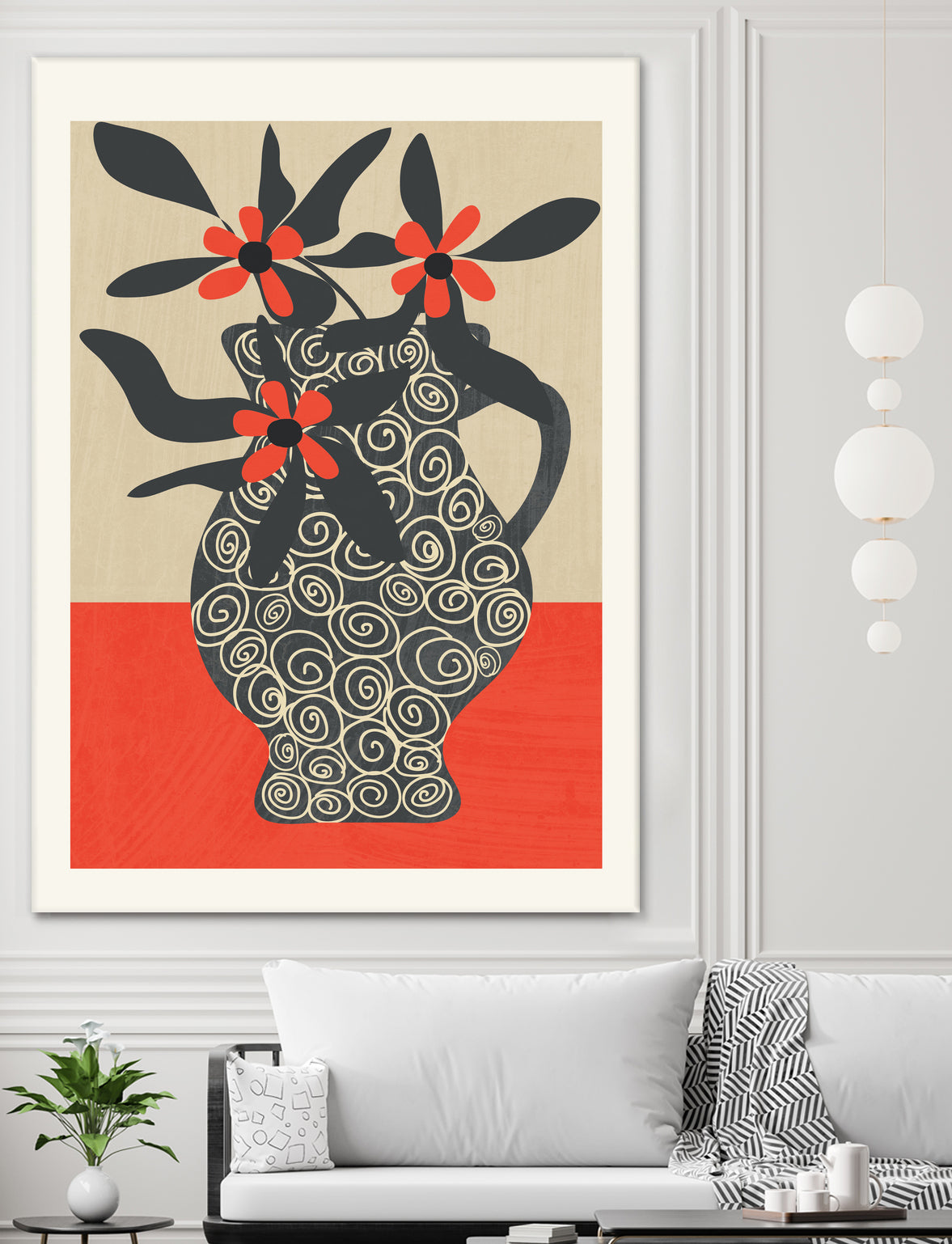 Modern Bloom by Flow Line on GIANT ART - illustration abstract