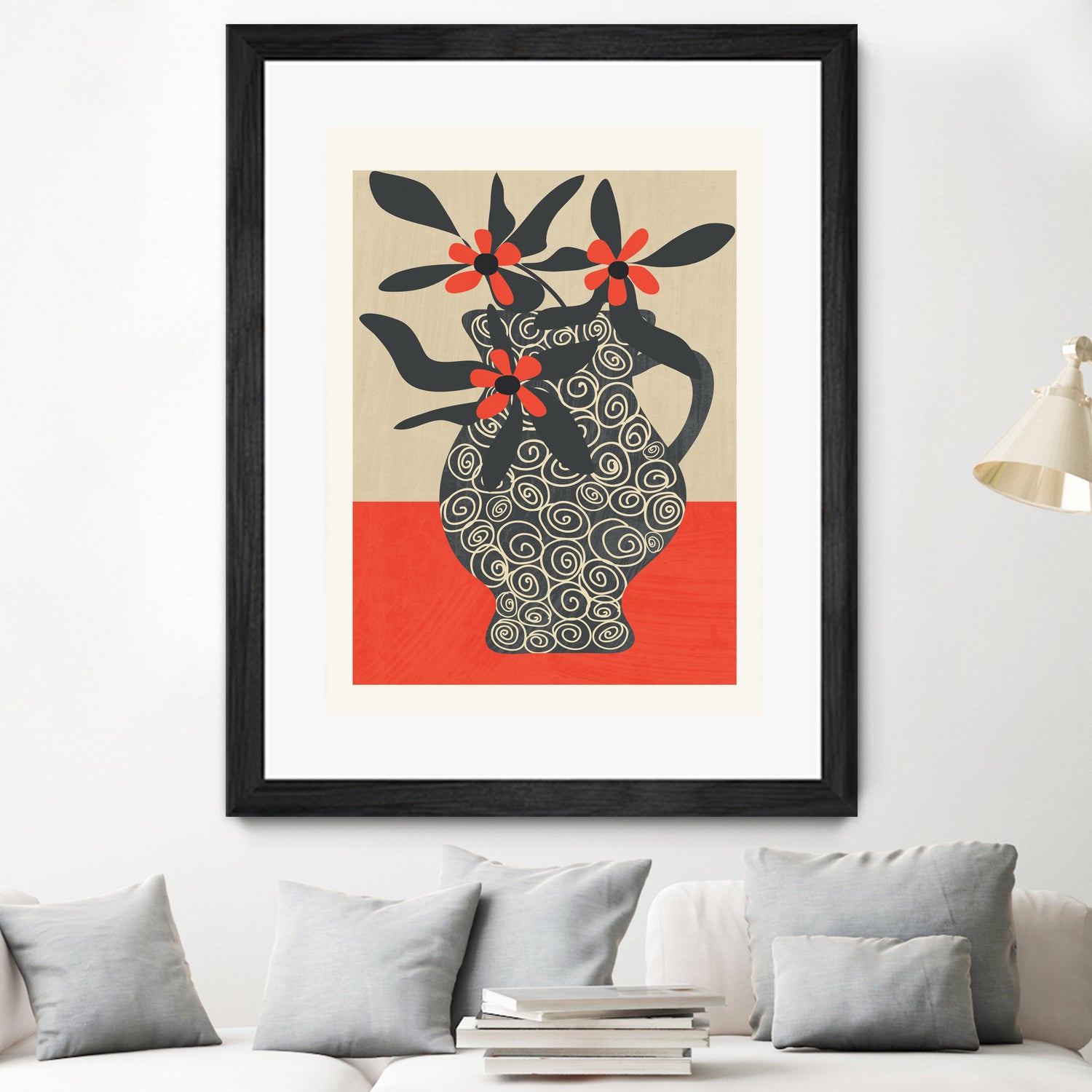 Modern Bloom by Flow Line on GIANT ART - illustration abstract