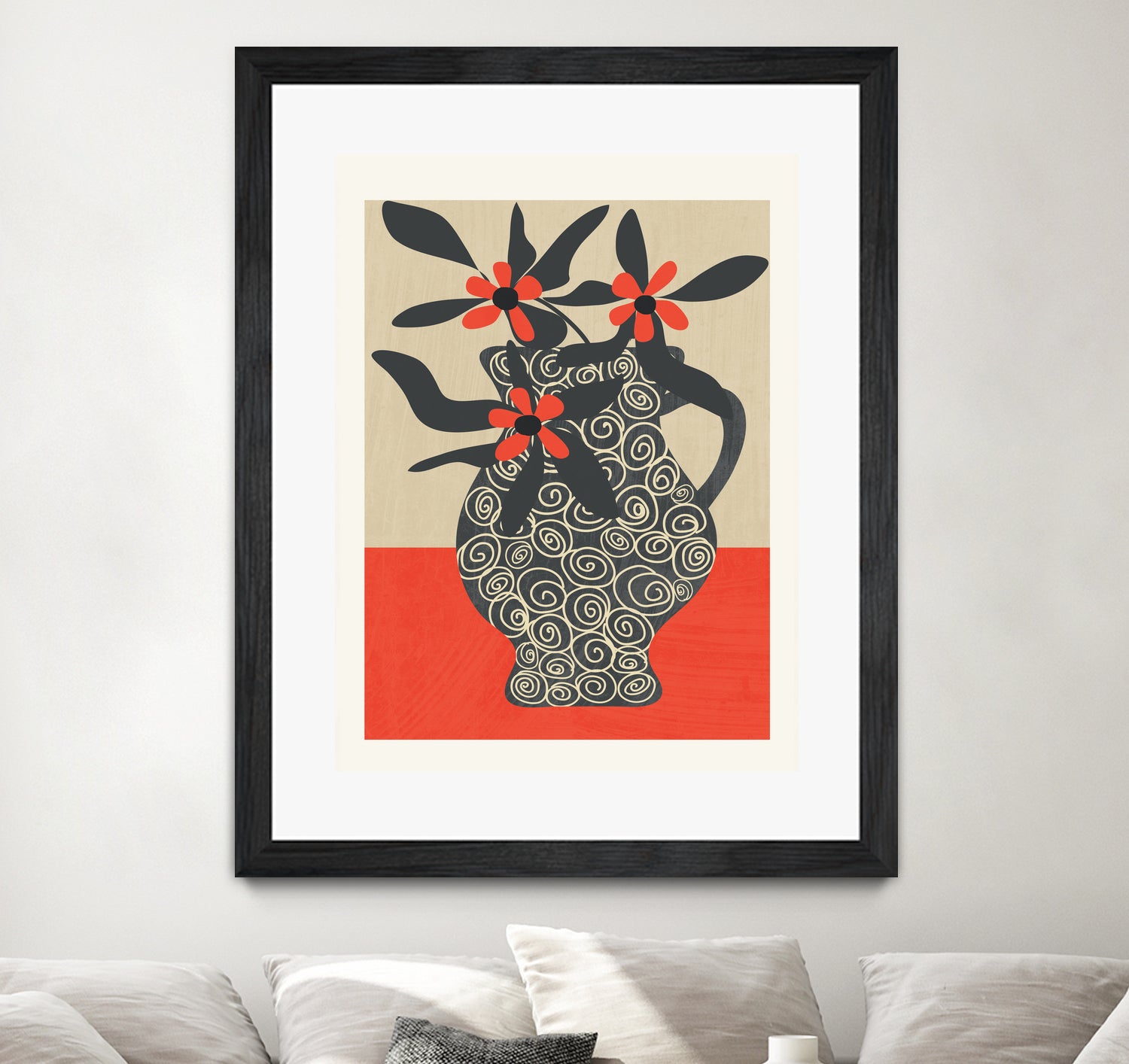 Modern Bloom by Flow Line on GIANT ART - illustration abstract