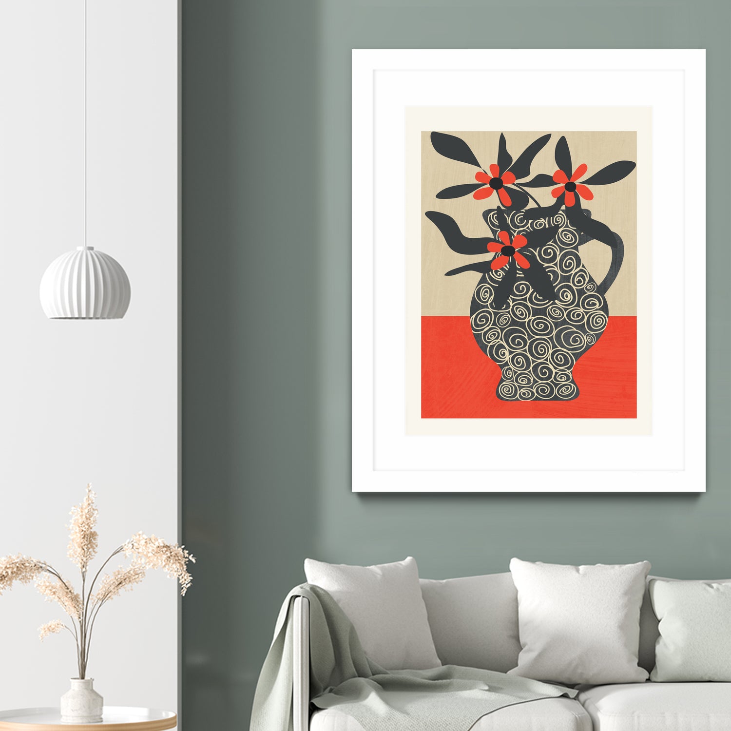 Modern Bloom by Flow Line on GIANT ART - illustration abstract