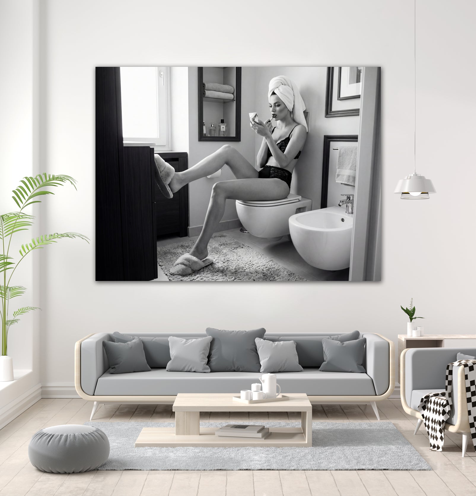 Getting Ready for the Party by Andreas Magnusson on GIANT ART - photography make up