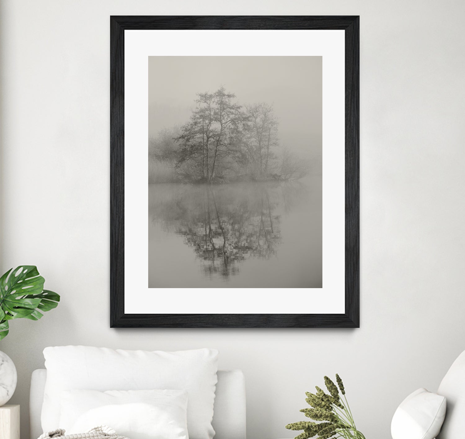 Swan lake by By PEJ on GIANT ART - botanical