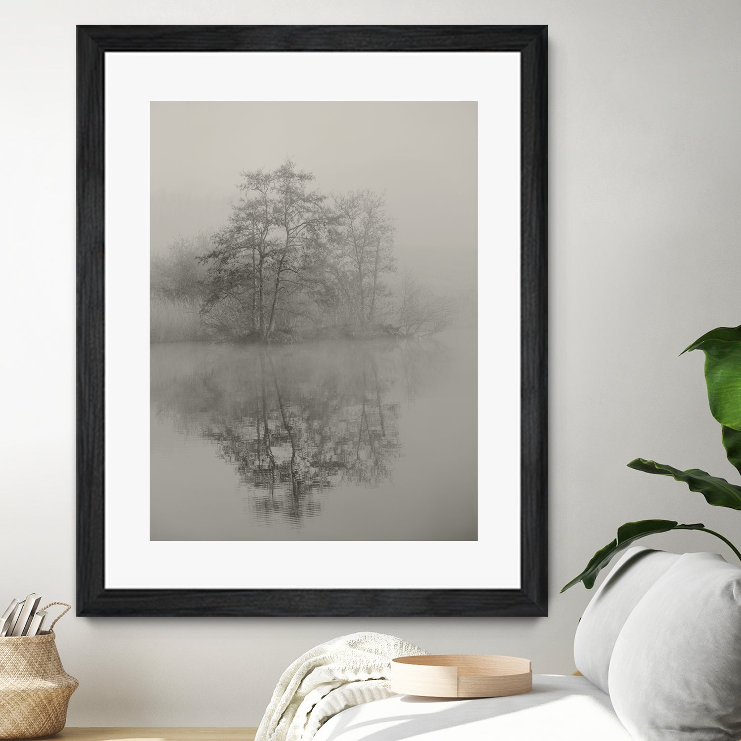 Swan lake by By PEJ on GIANT ART - botanical