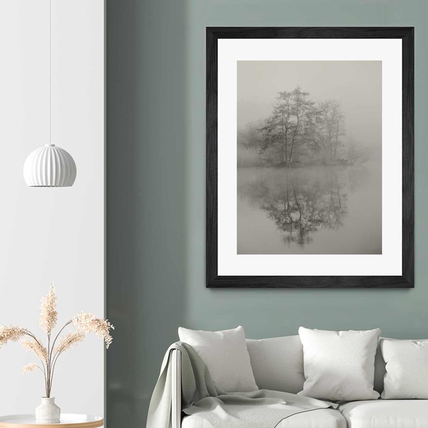 Swan lake by By PEJ on GIANT ART - botanical