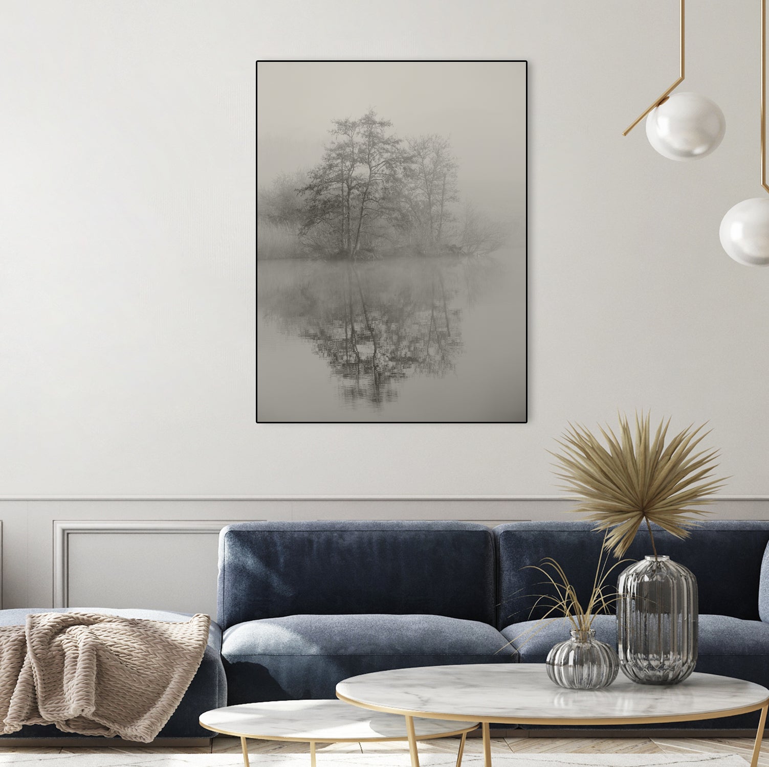 Swan lake by By PEJ on GIANT ART - botanical