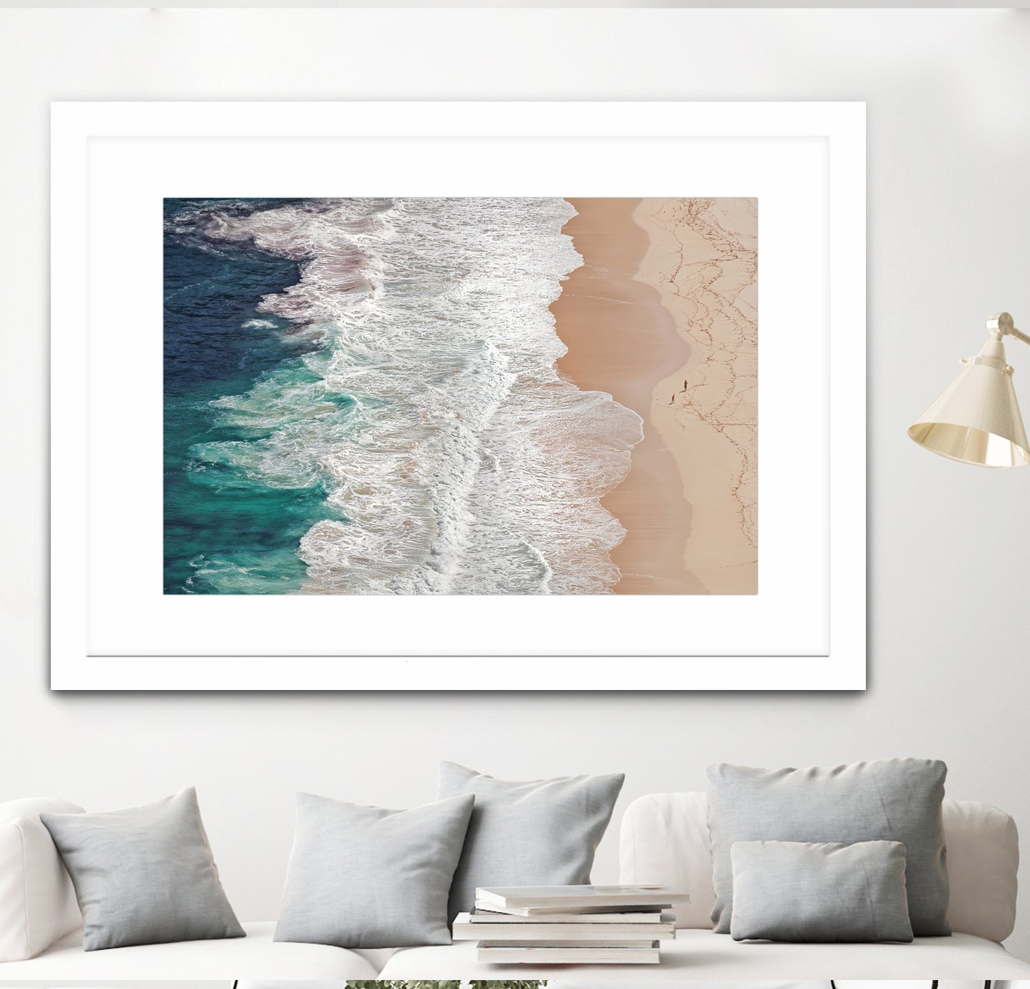 Where the Ocean Ends... by Andreas on GIANT ART - green landscape ocean