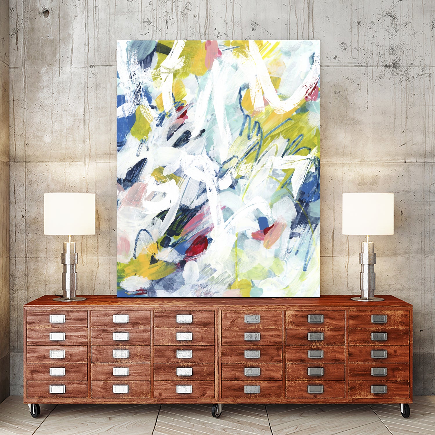 Color Coat II by June Erica Vess on GIANT ART - abstract