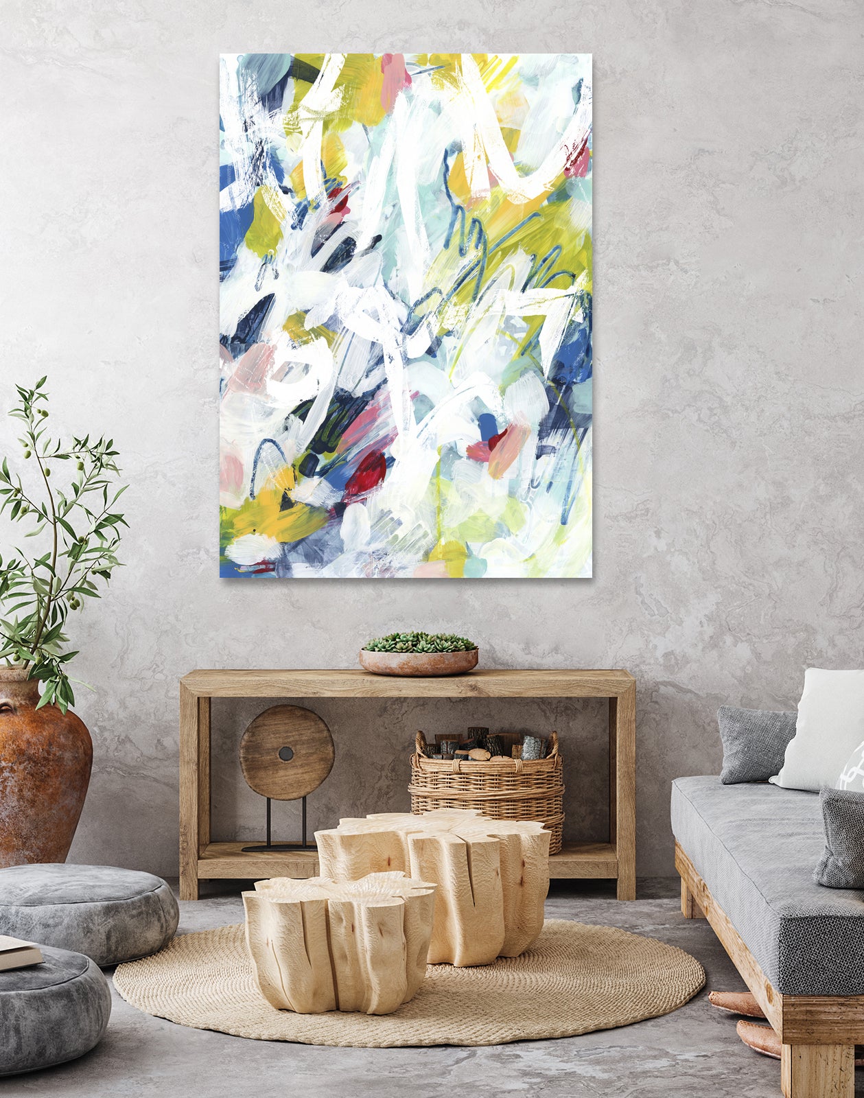 Color Coat II by June Erica Vess on GIANT ART - abstract