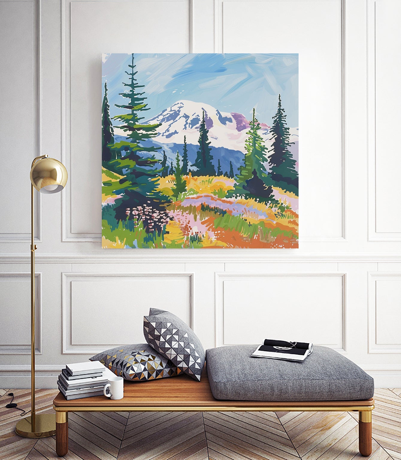 A Scenic View IV by Walker Noble on GIANT ART - landscape