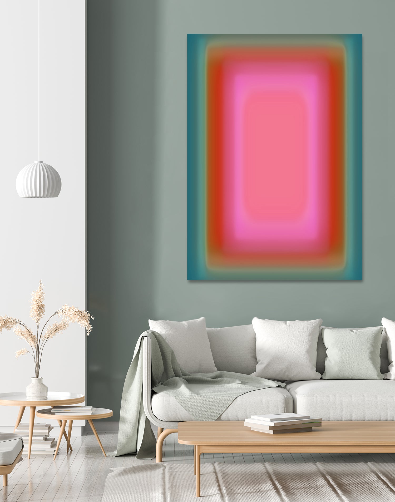 Vibrant Aura I by Victoria Barnes on GIANT ART - abstract