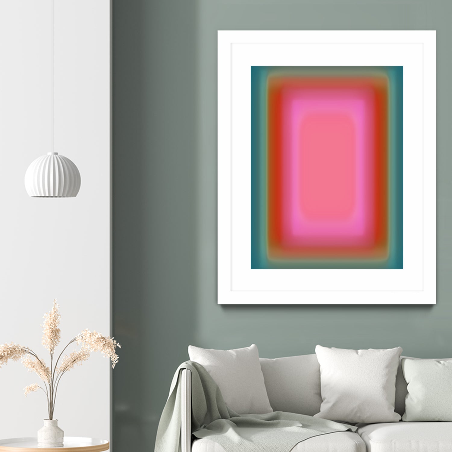 Vibrant Aura I by Victoria Barnes on GIANT ART - abstract