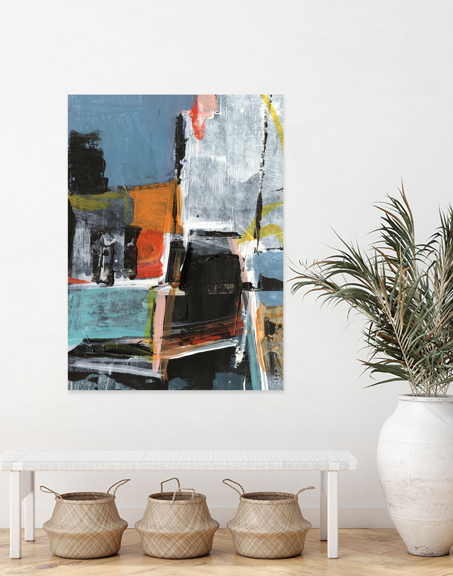 Erratic Marks I by Ethan Harper on GIANT ART - abstract