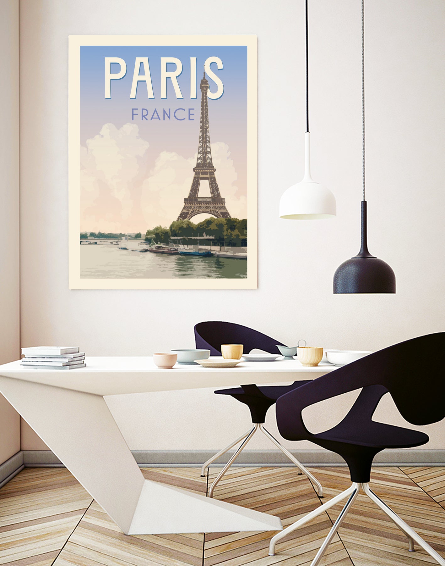 Retro Style Travel by Victoria Barnes on GIANT ART - landscape