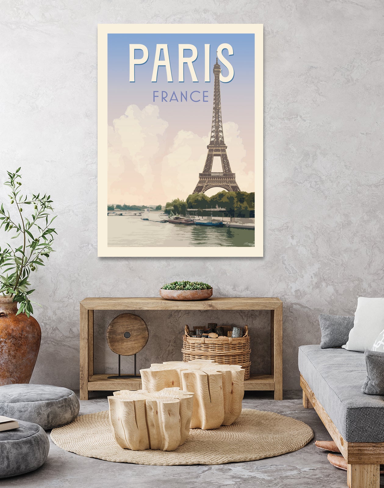 Retro Style Travel by Victoria Barnes on GIANT ART - landscape