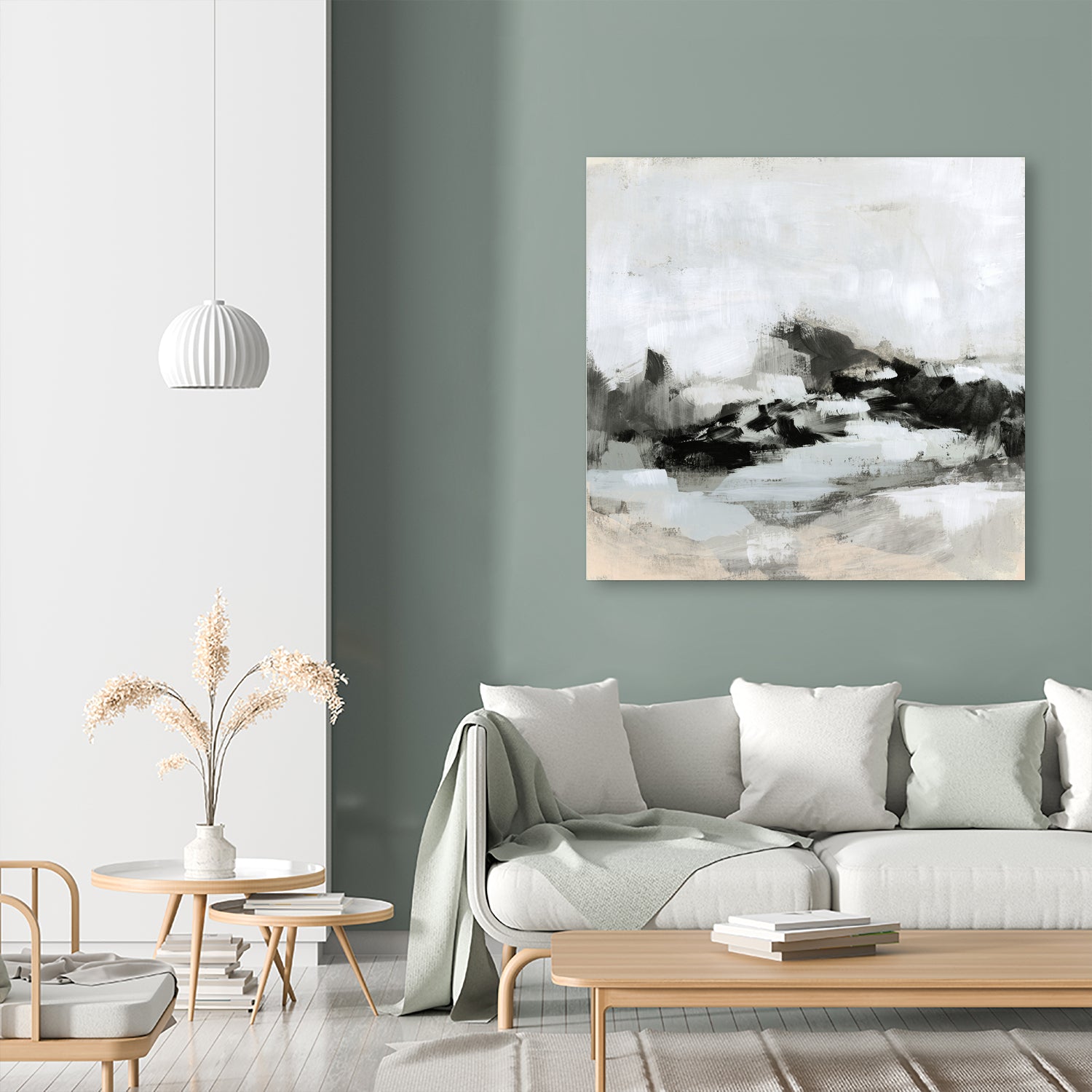 Obsidian Tundra I by June Erica Vess on GIANT ART - abstract