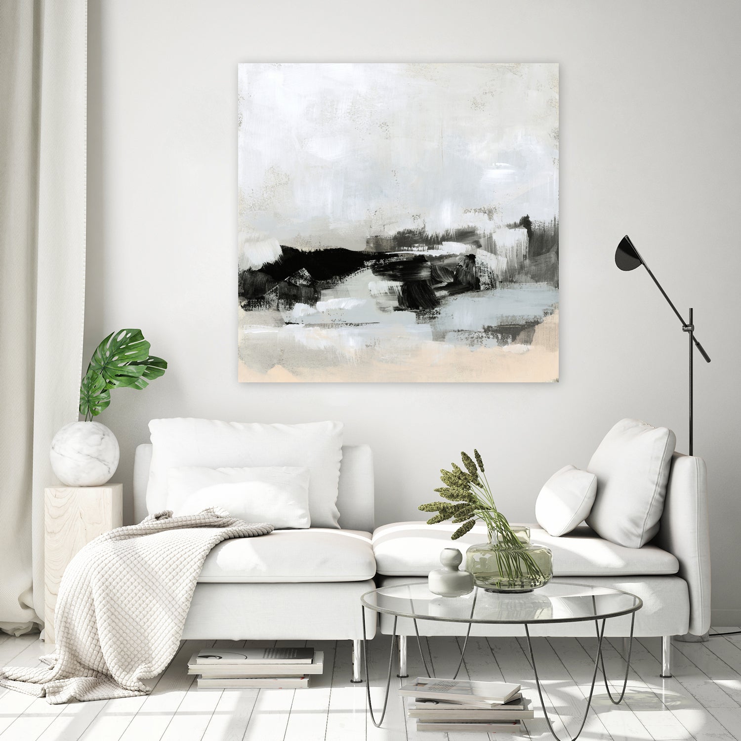 Obsidian Tundra II by June Erica Vess on GIANT ART - abstract