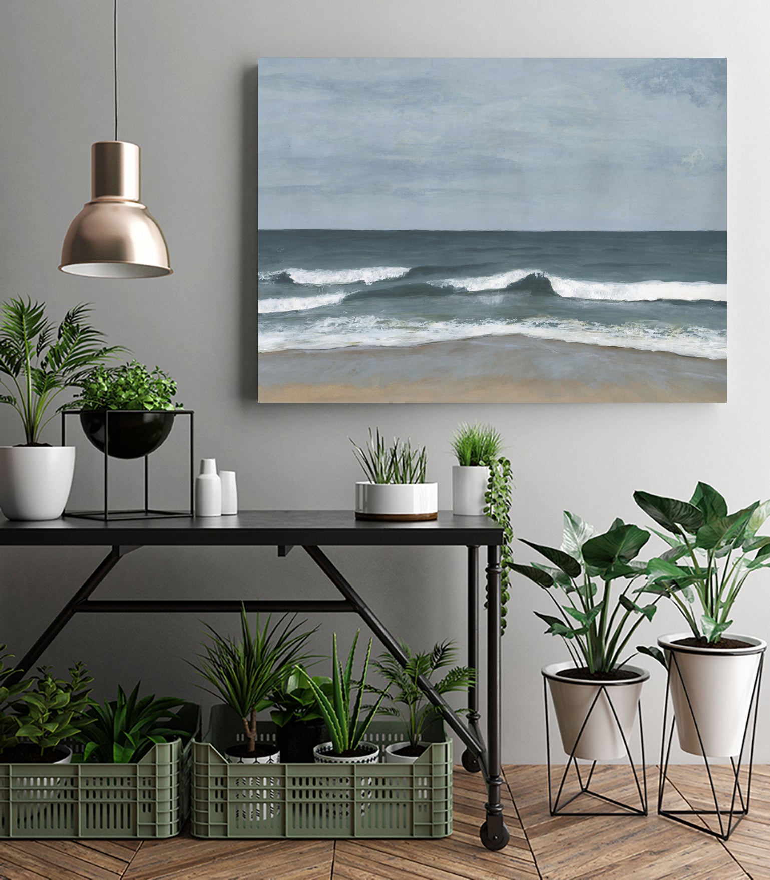 Northeast Shoreline II by Ethan Harper on GIANT ART - landscape