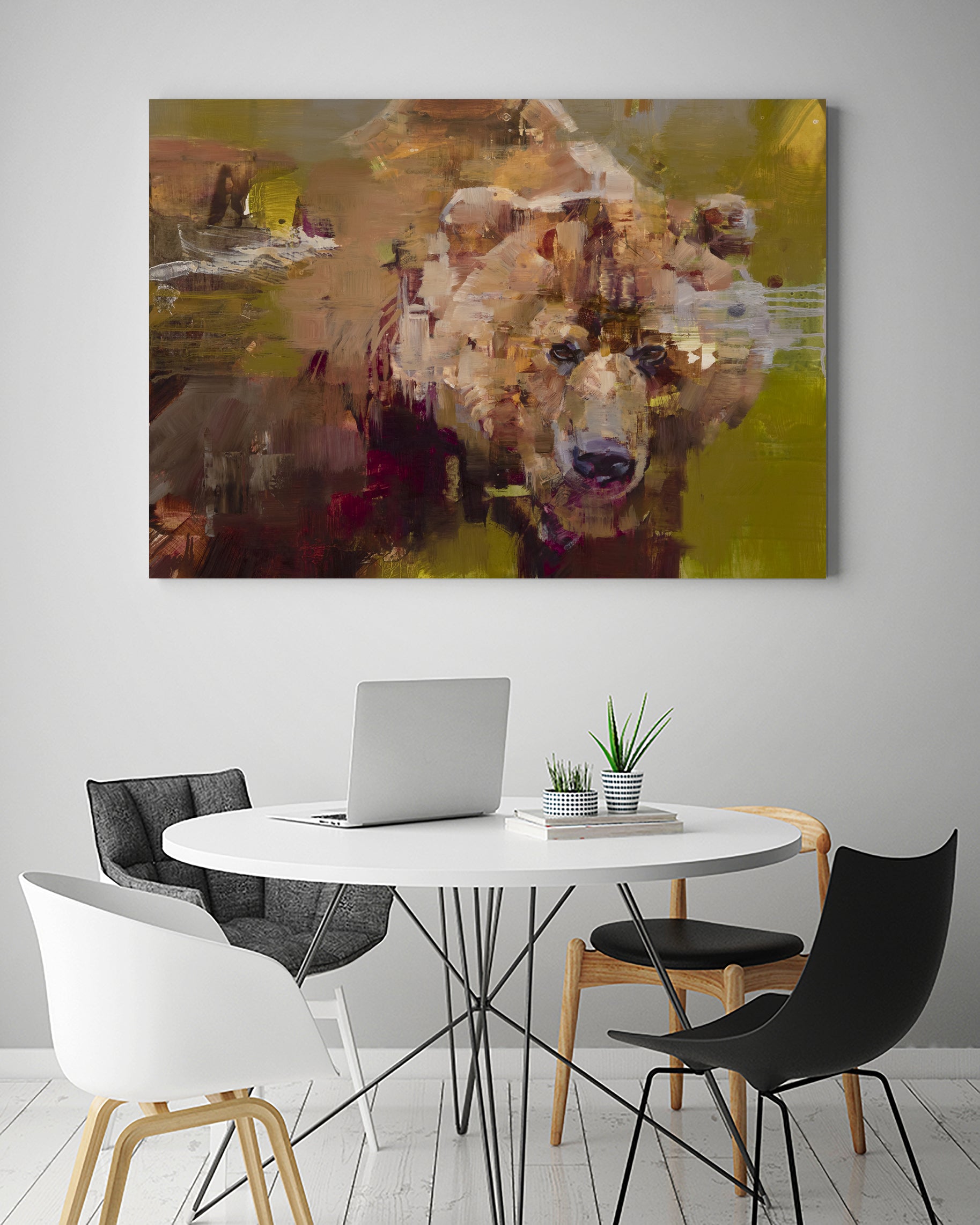 Bruiser by Michael Willett on GIANT ART - abstract