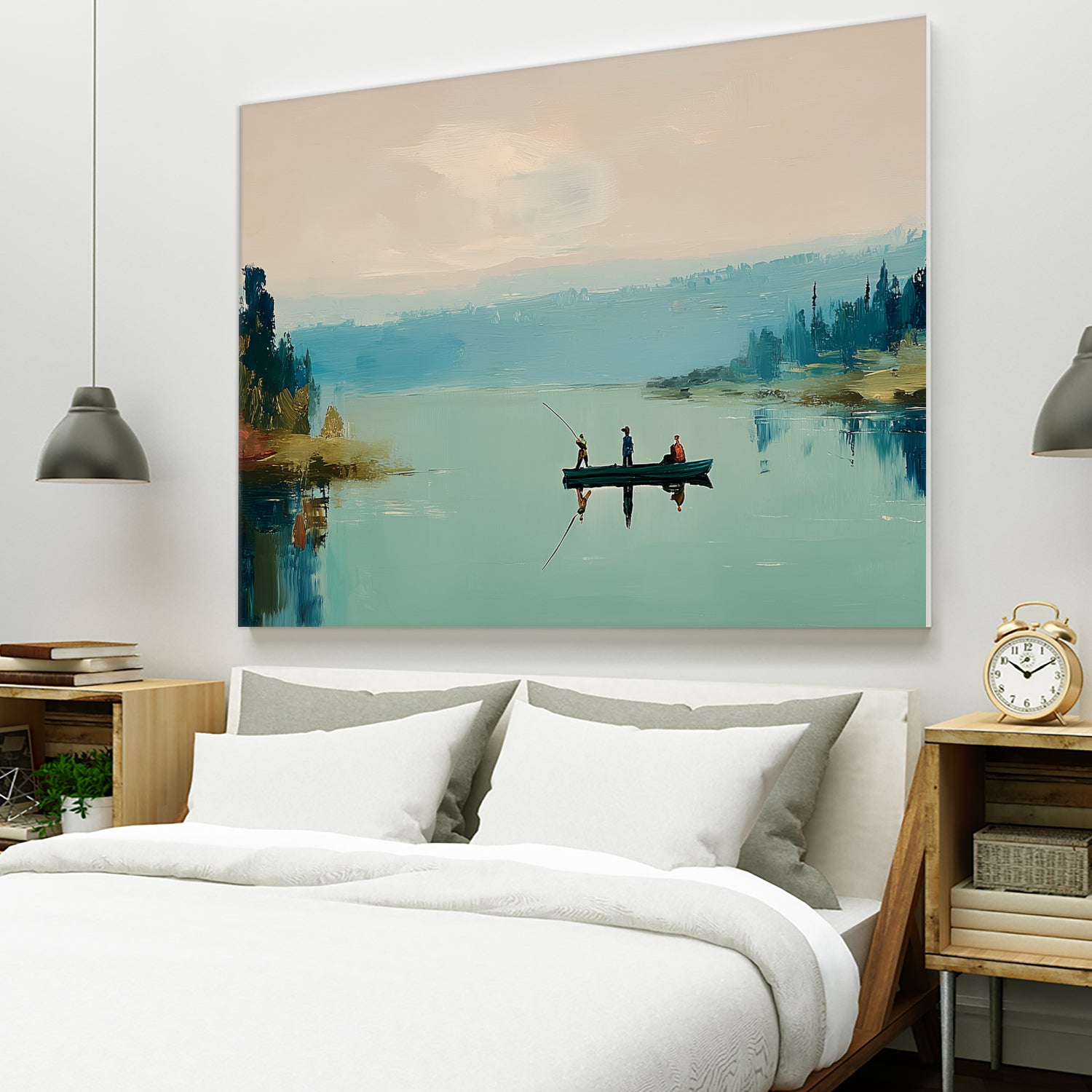 Clear Cast I by Paula Freeman on GIANT ART - sports fishing