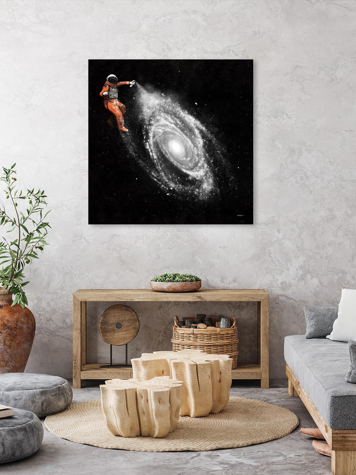 Space Art by Florent Bodart on GIANT ART - orange digital
