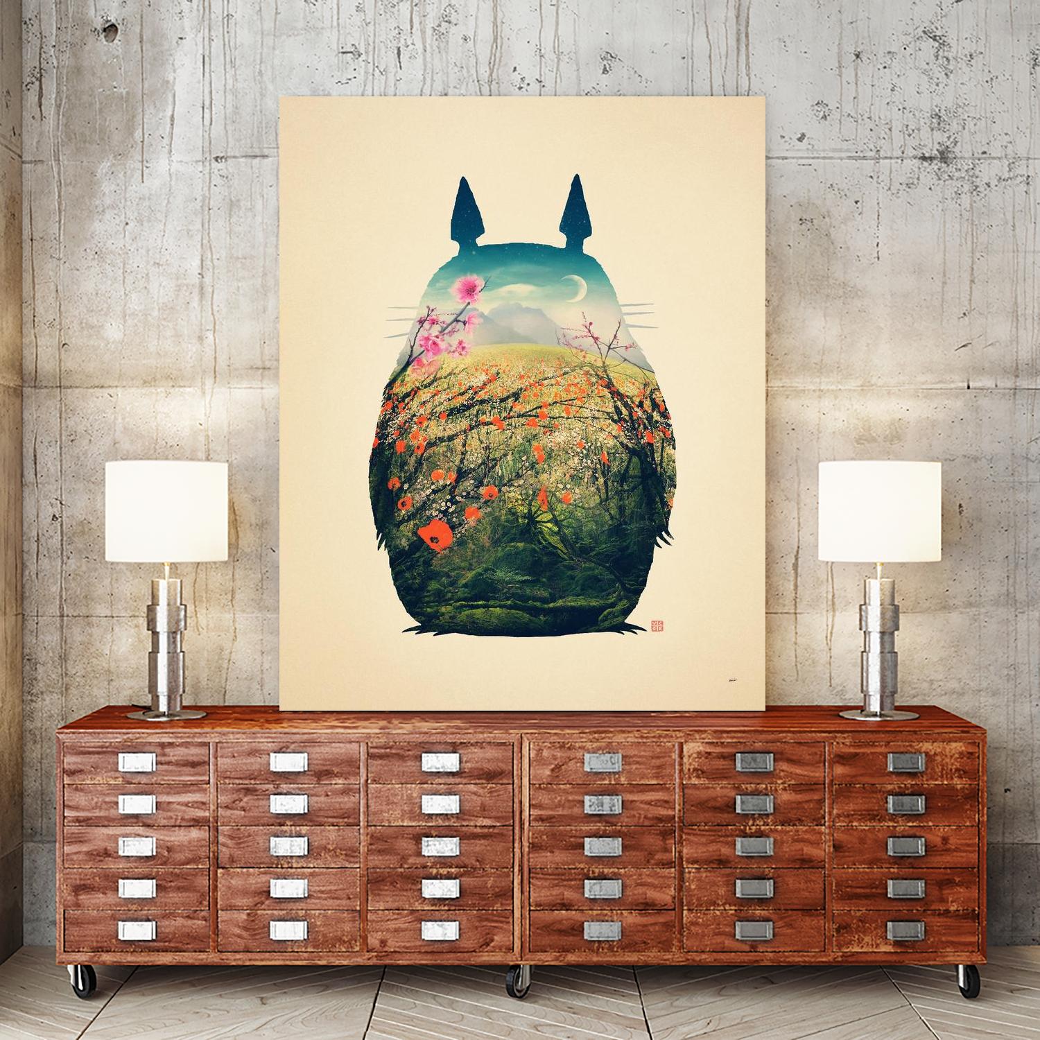 Tonari No Totoro by Victor Vercesi on GIANT ART