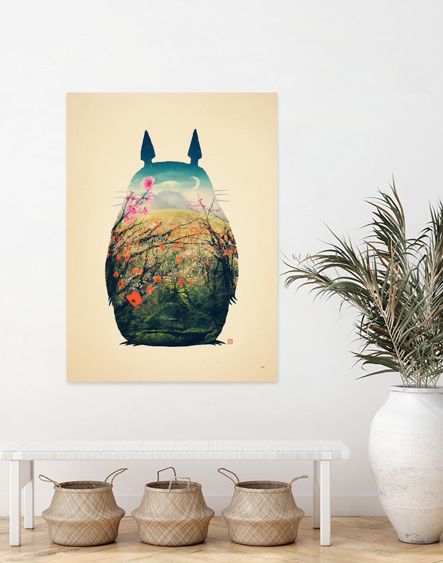 Tonari No Totoro by Victor Vercesi on GIANT ART
