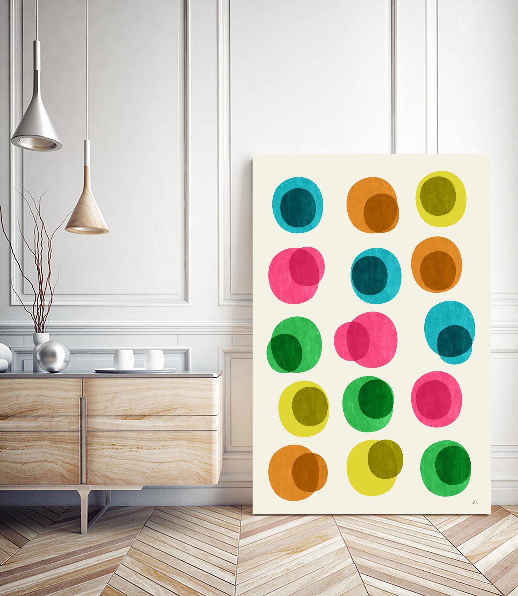 An Array of Circles by Trevor May on GIANT ART