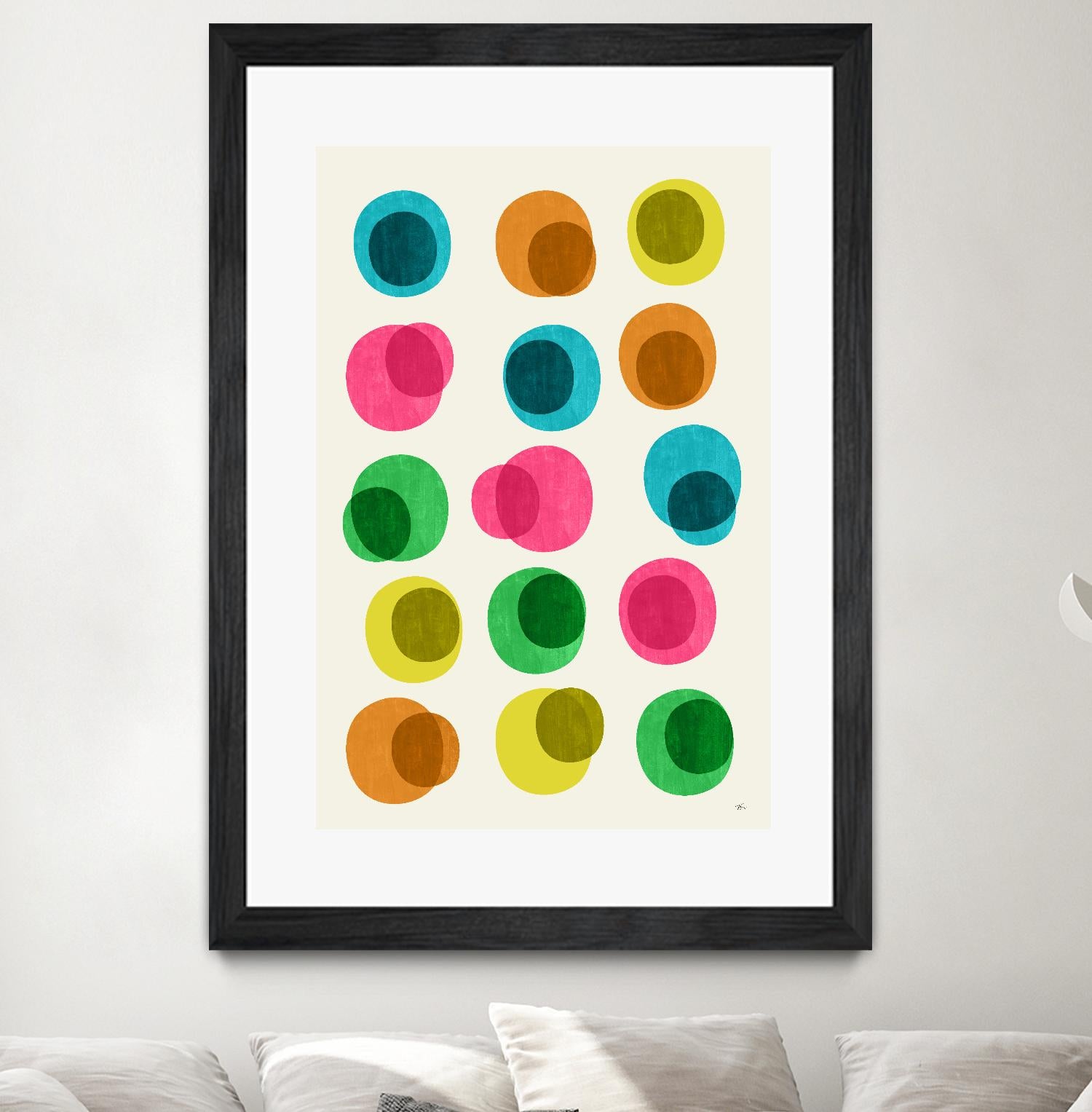 An Array of Circles by Trevor May on GIANT ART