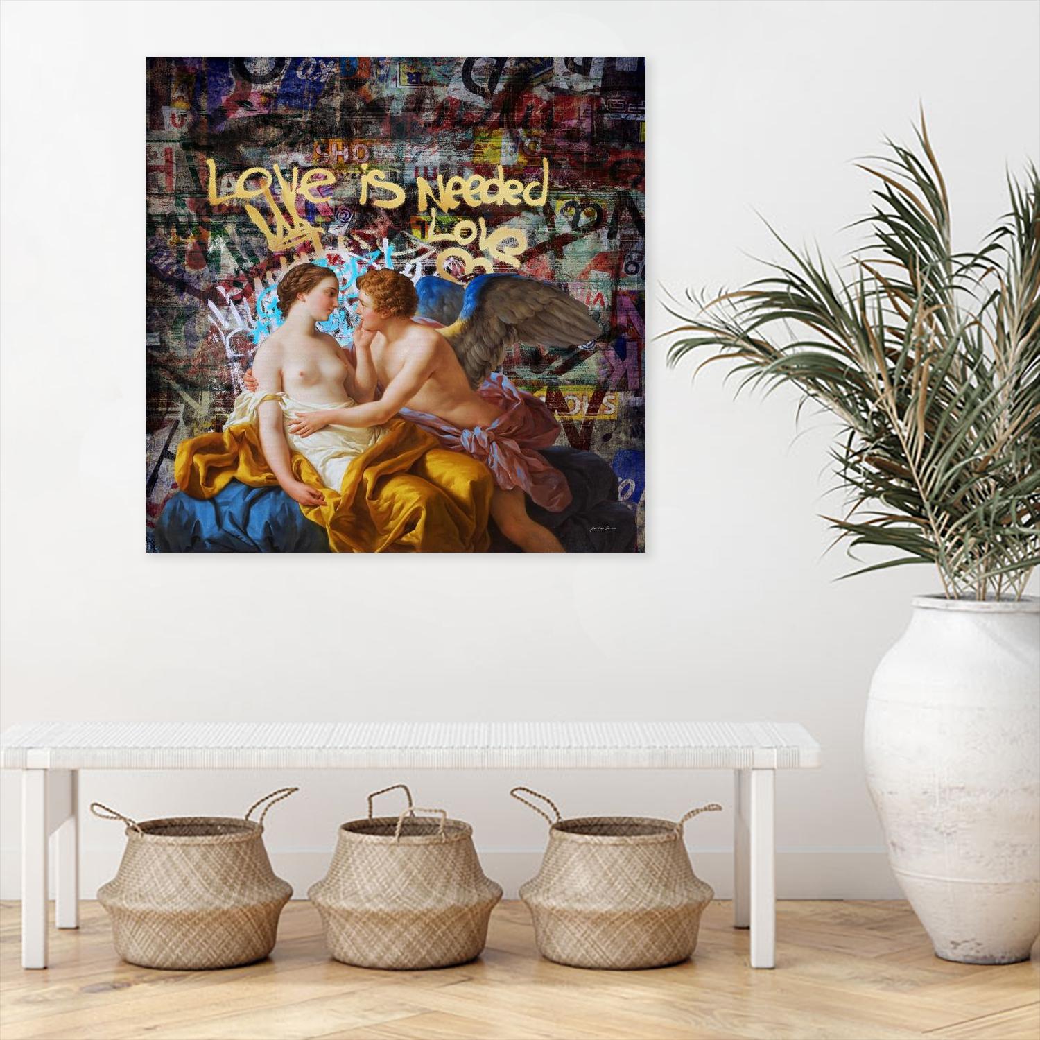 love is needed by José Luis Guerrero on GIANT ART