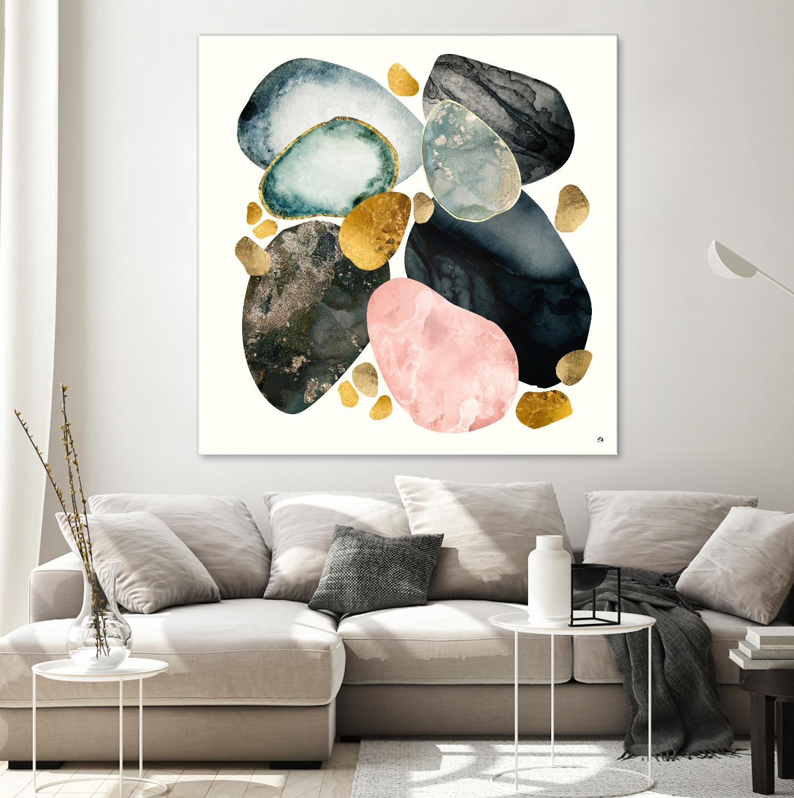 Pebble Abstract by SpaceFrog Designs on GIANT ART
