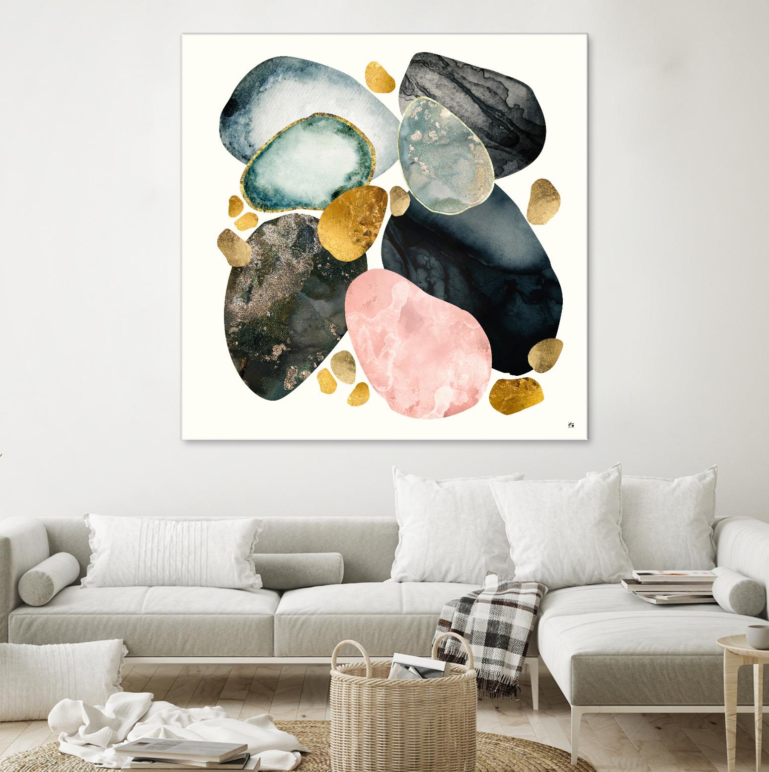 Pebble Abstract by SpaceFrog Designs on GIANT ART