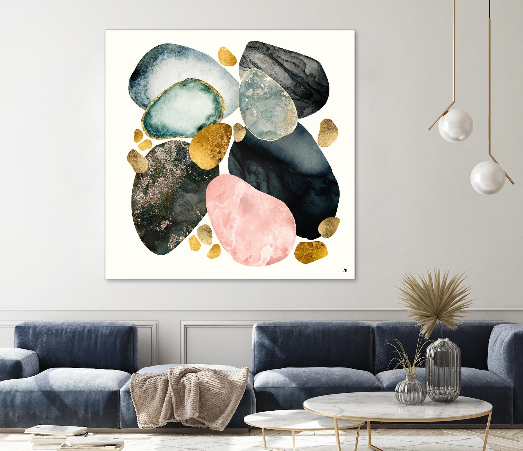 Pebble Abstract by SpaceFrog Designs on GIANT ART