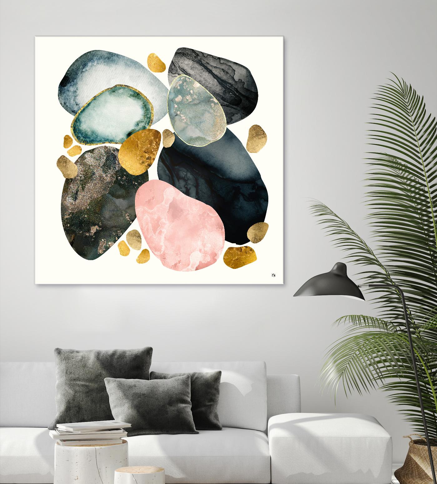 Pebble Abstract by SpaceFrog Designs on GIANT ART