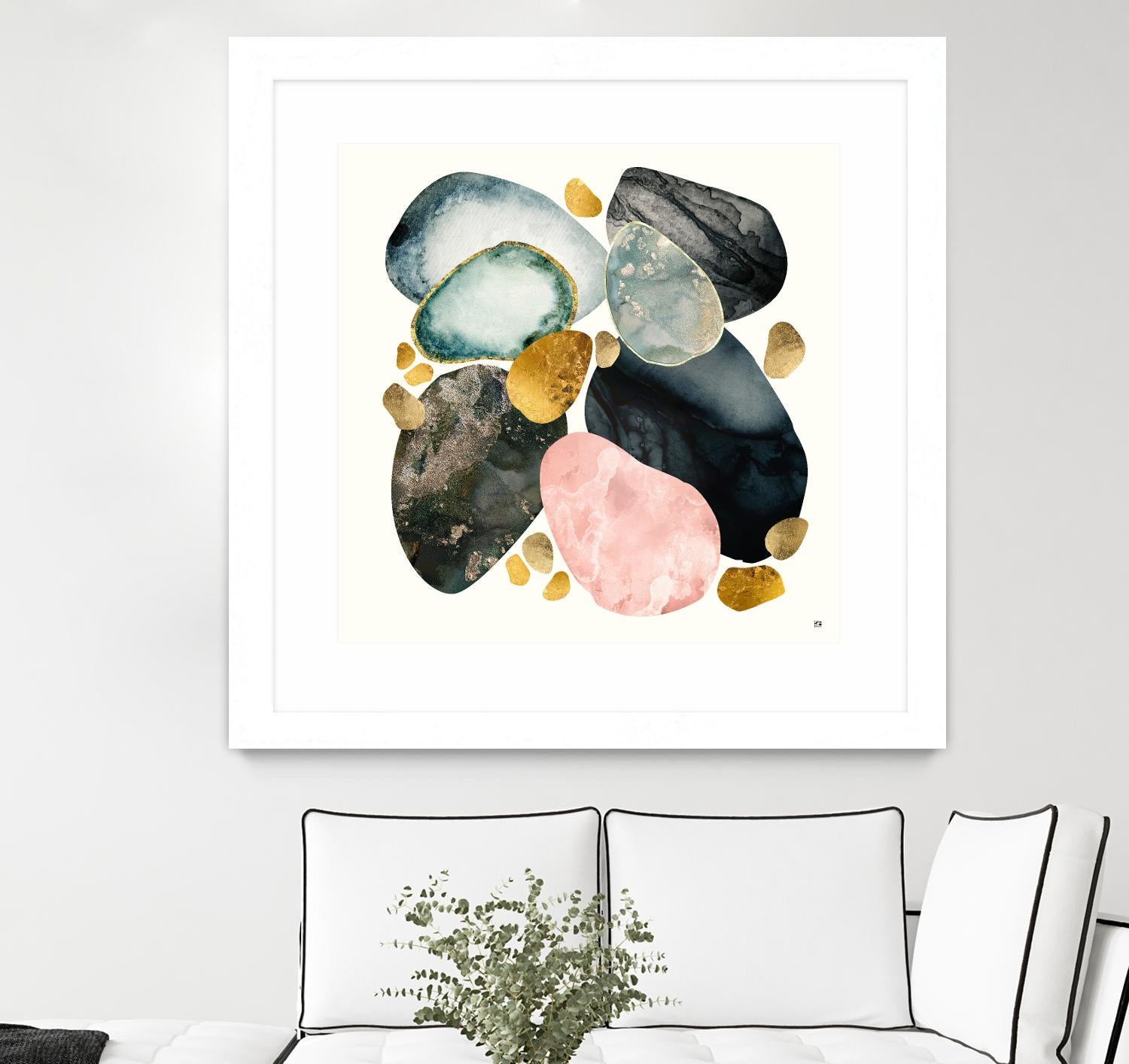 Pebble Abstract by SpaceFrog Designs on GIANT ART