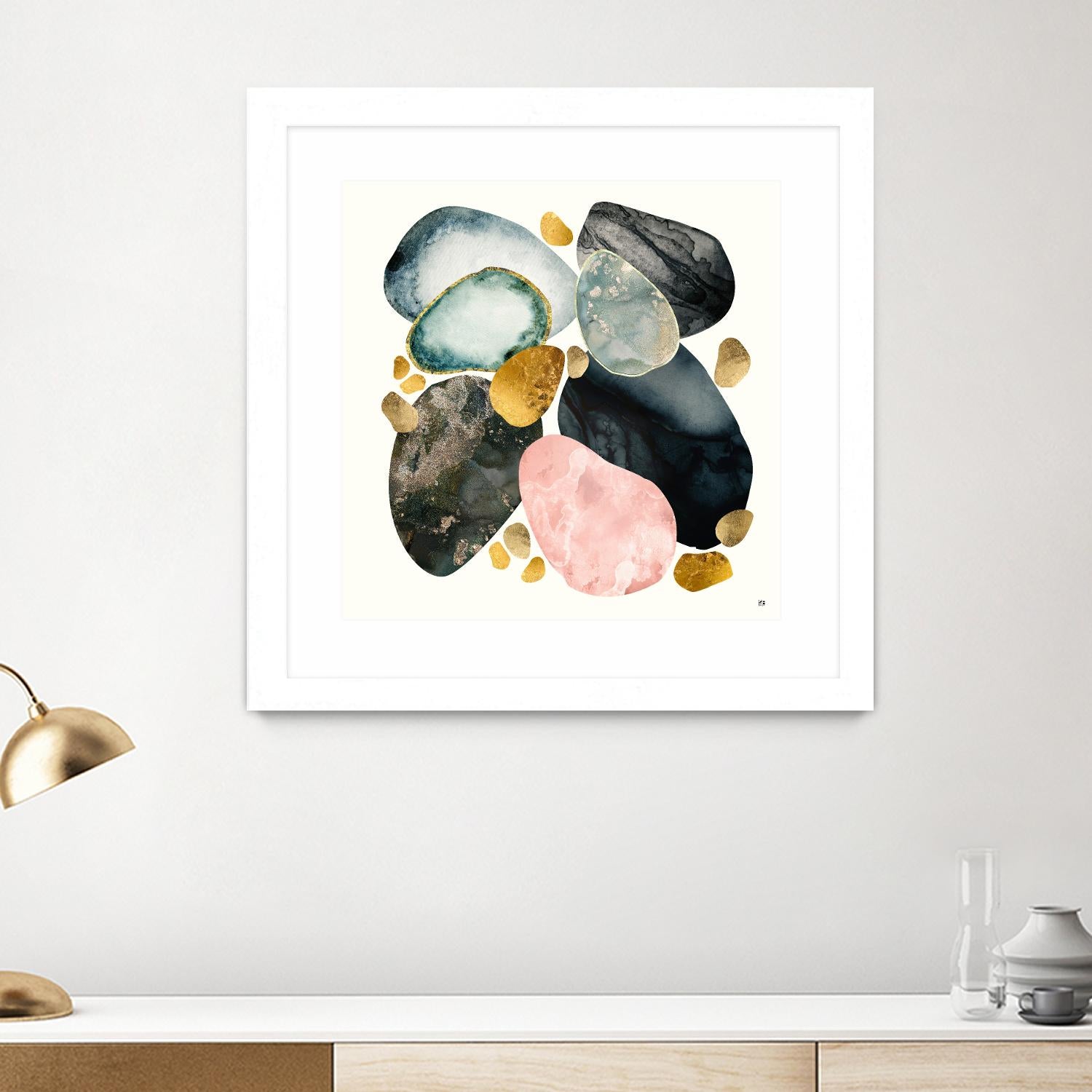 Pebble Abstract by SpaceFrog Designs on GIANT ART