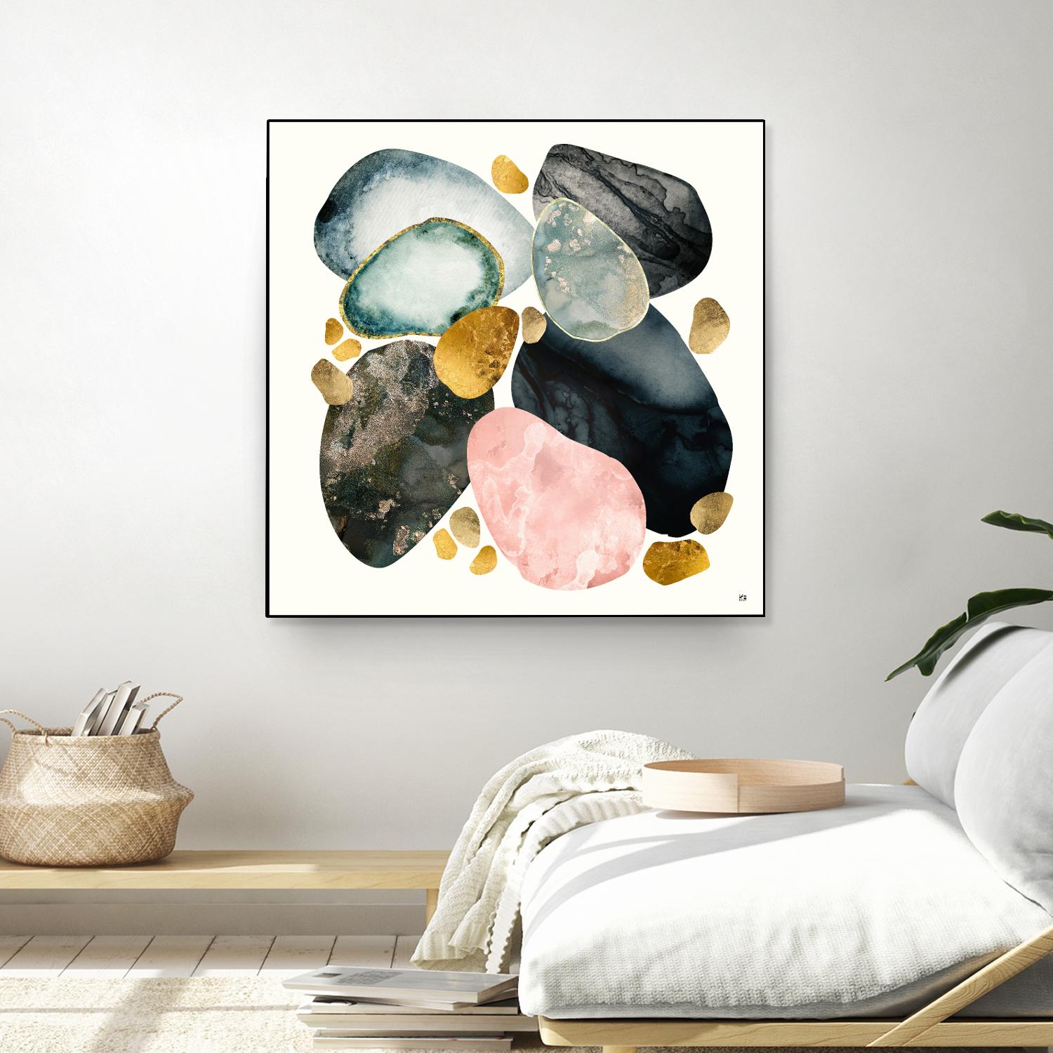 Pebble Abstract by SpaceFrog Designs on GIANT ART