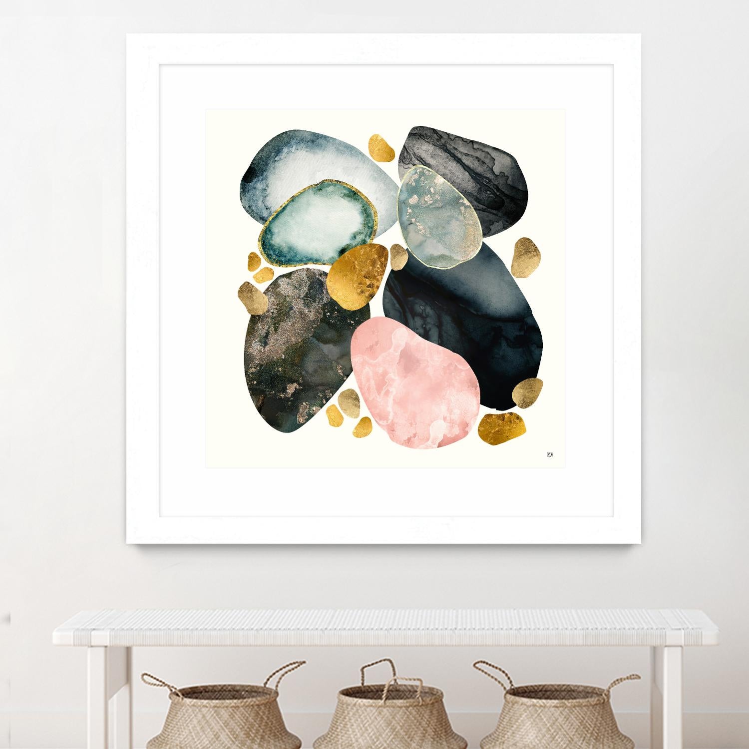 Pebble Abstract by SpaceFrog Designs on GIANT ART