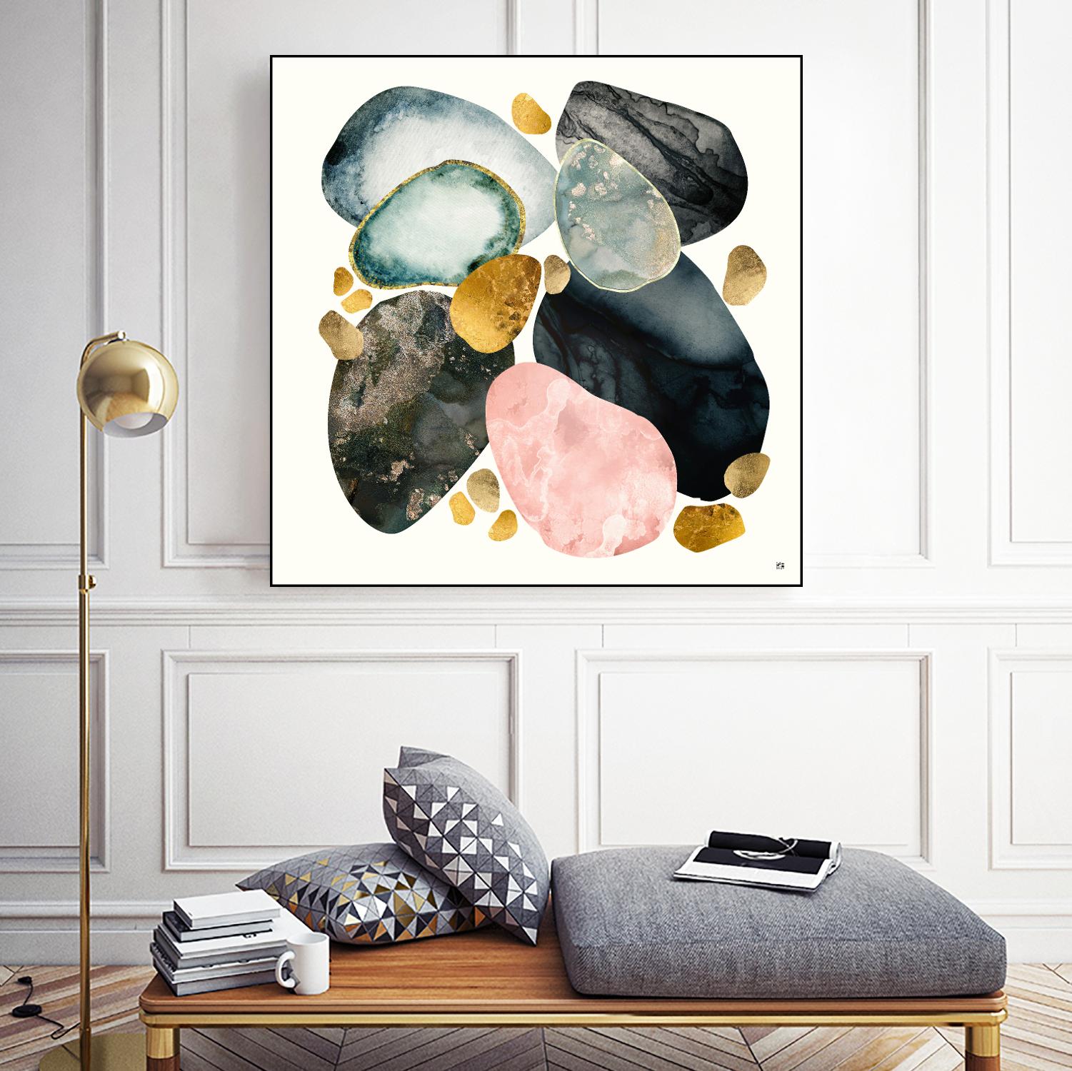 Pebble Abstract by SpaceFrog Designs on GIANT ART
