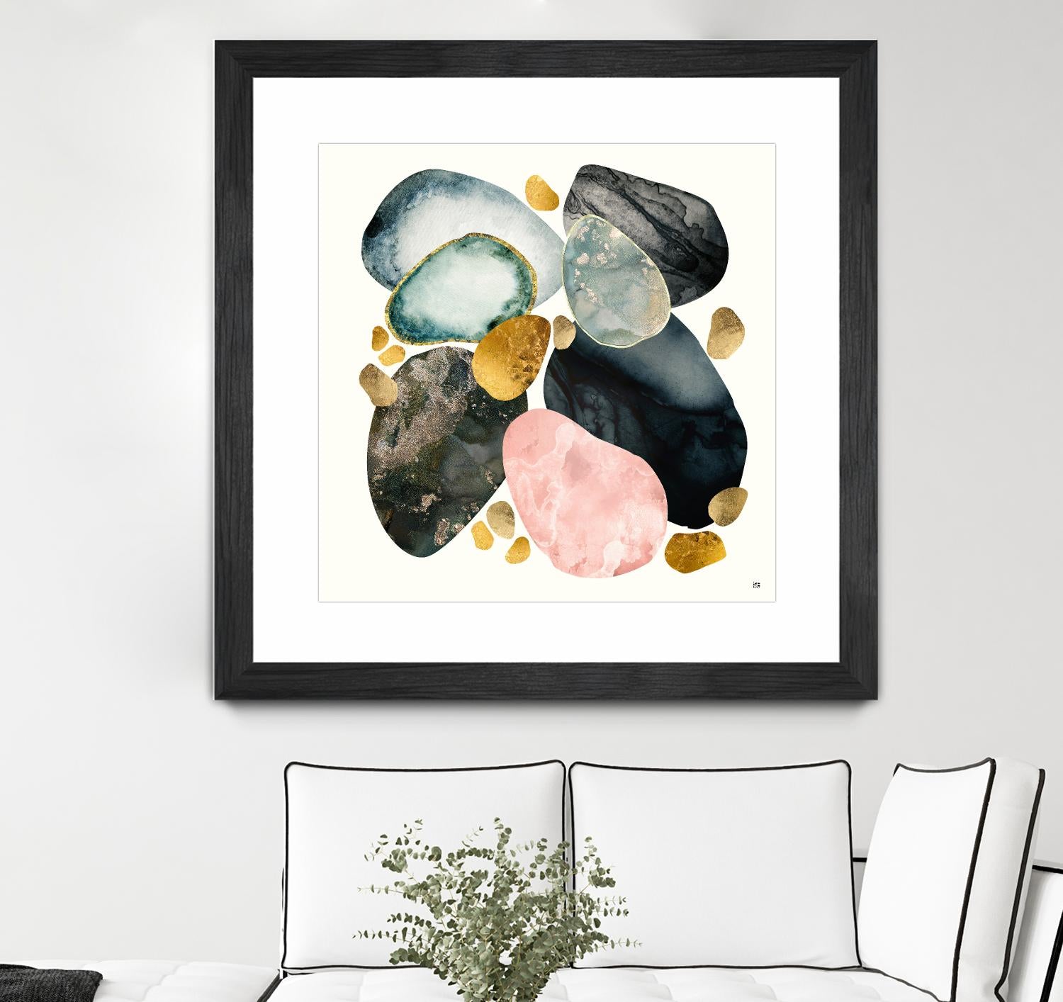 Pebble Abstract by SpaceFrog Designs on GIANT ART