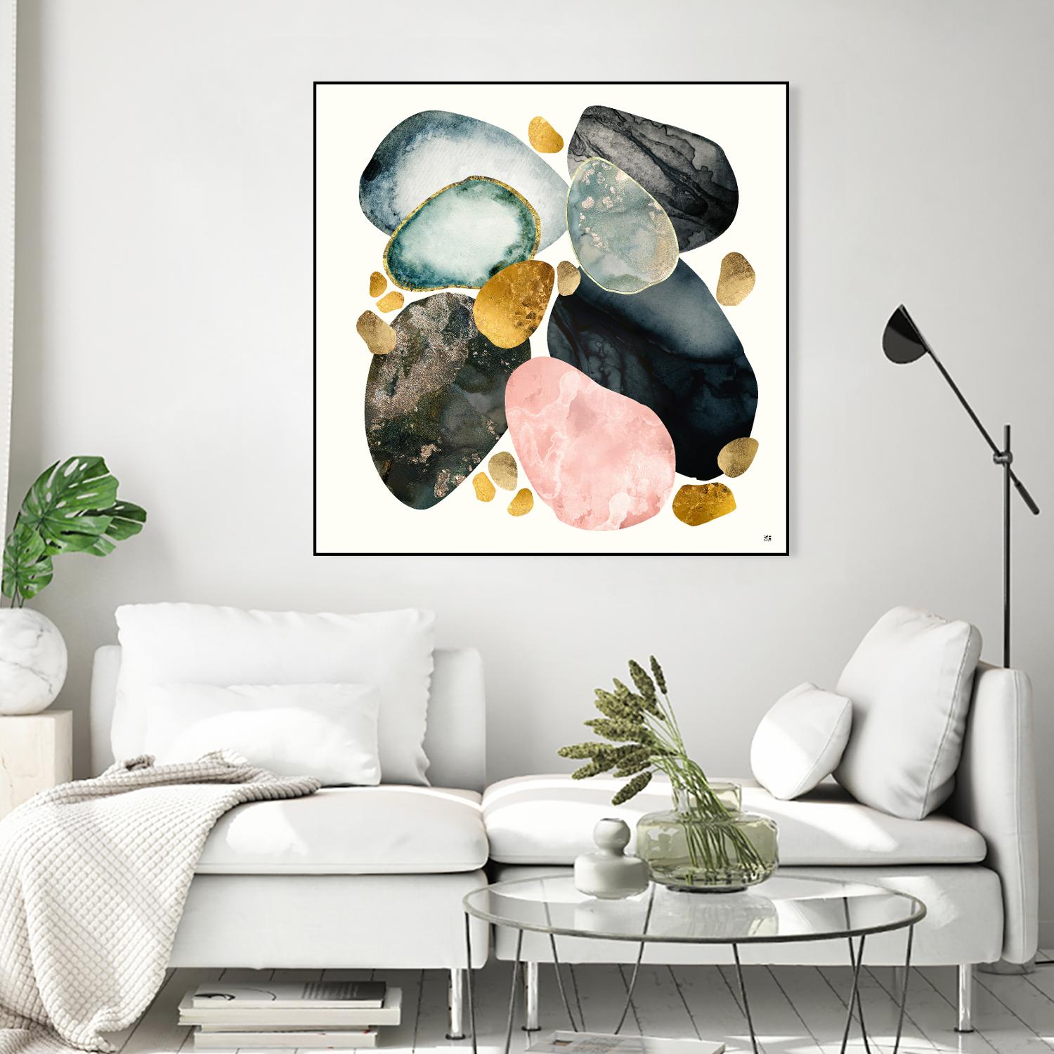 Pebble Abstract by SpaceFrog Designs on GIANT ART