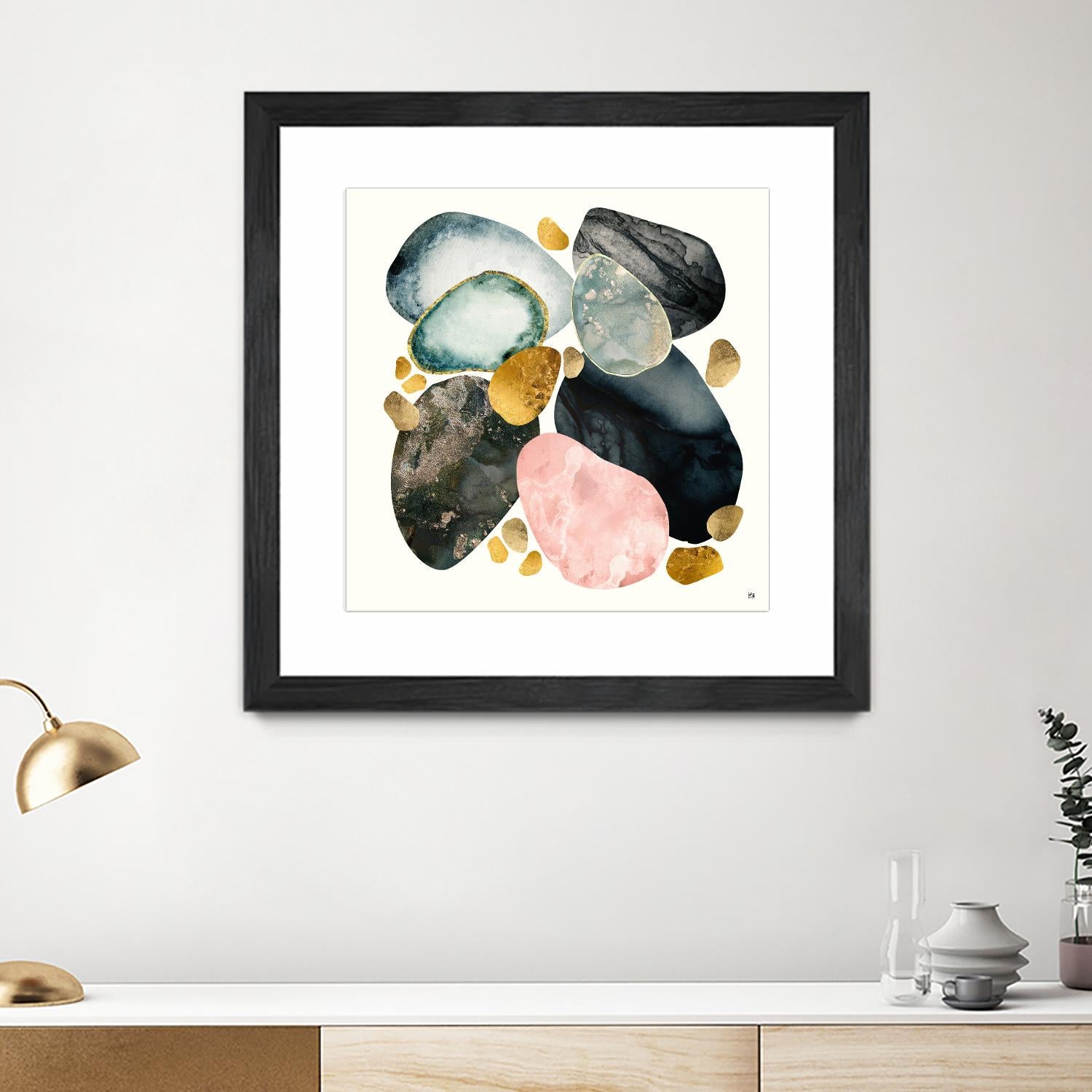 Pebble Abstract by SpaceFrog Designs on GIANT ART