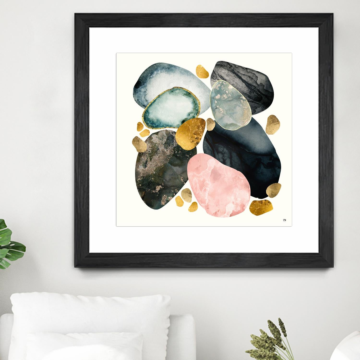 Pebble Abstract by SpaceFrog Designs on GIANT ART