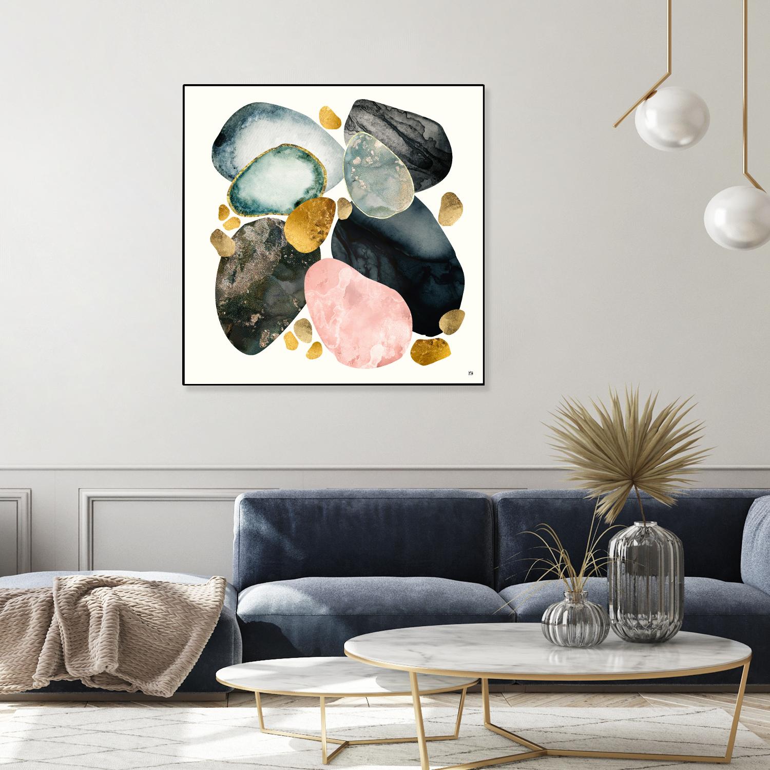 Pebble Abstract by SpaceFrog Designs on GIANT ART
