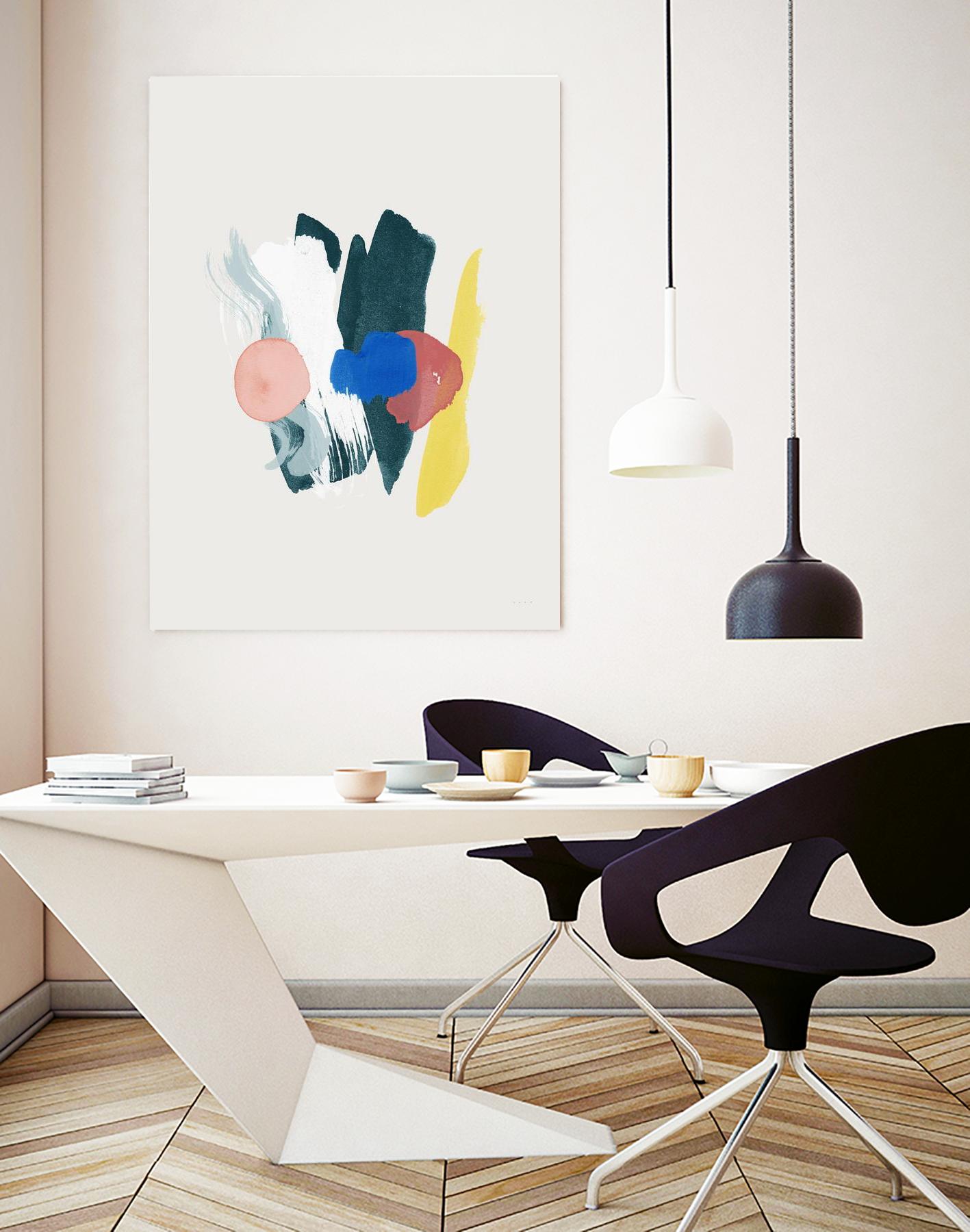 Euphoria by LEEMO on GIANT ART - pink abstract