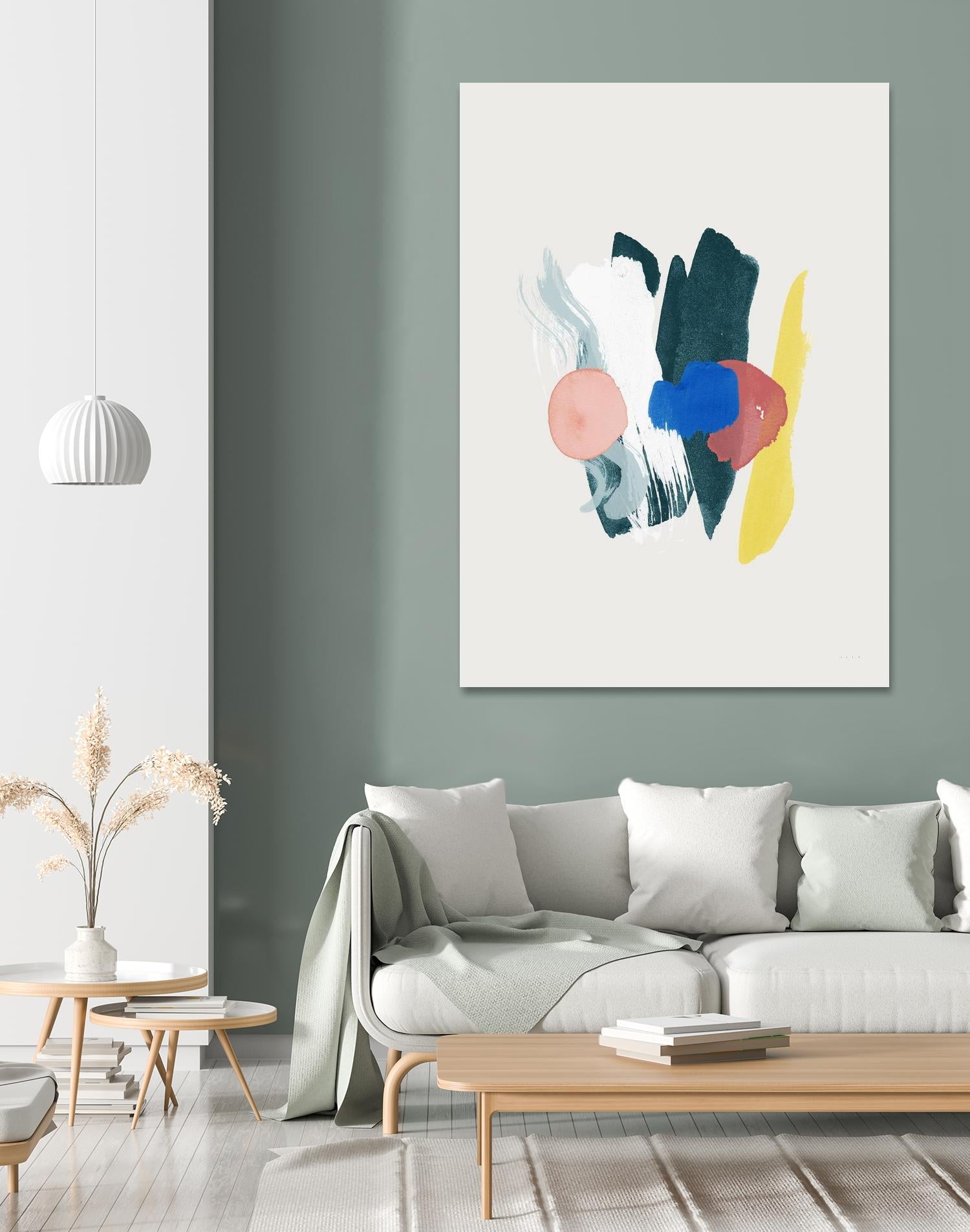 Euphoria by LEEMO on GIANT ART - pink abstract