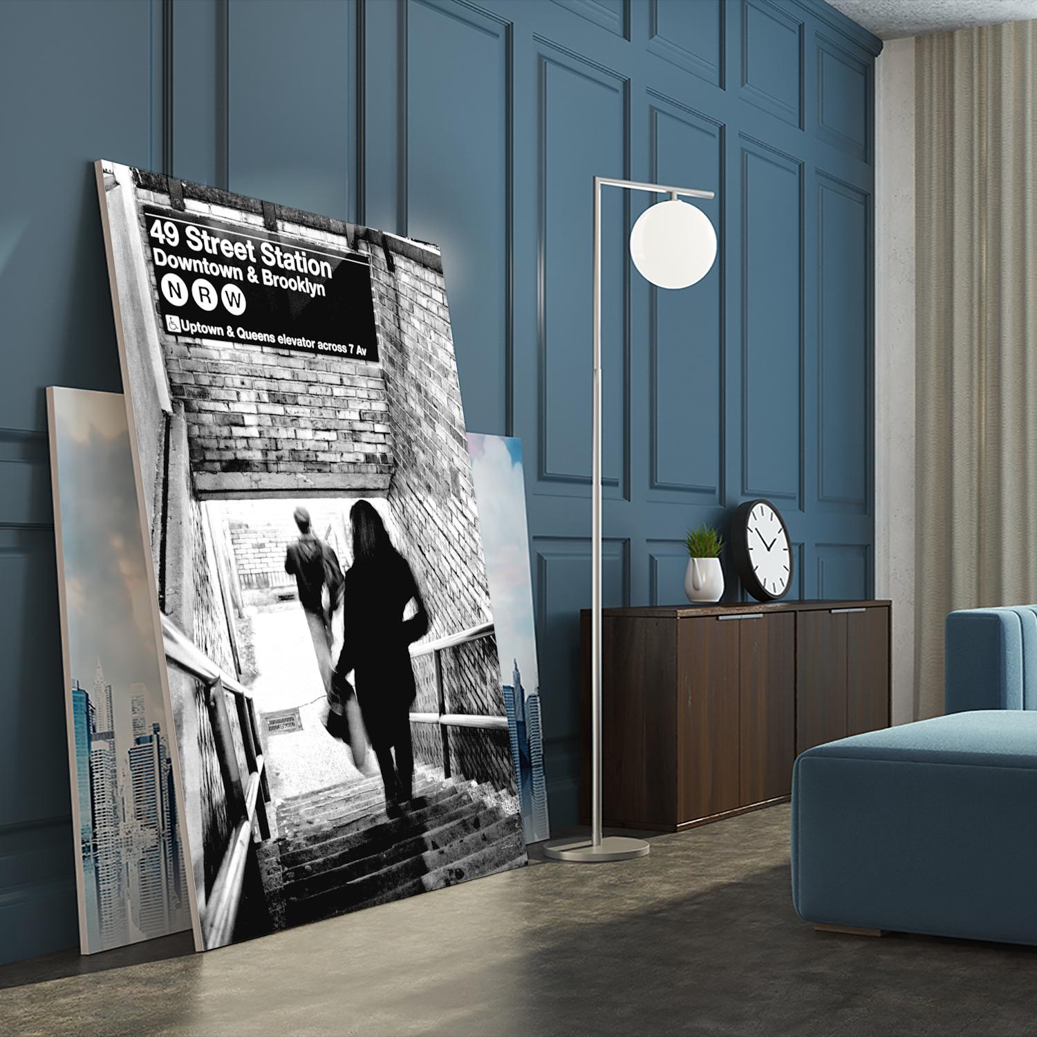 Subway Shadows by Karol Livote on GIANT ART