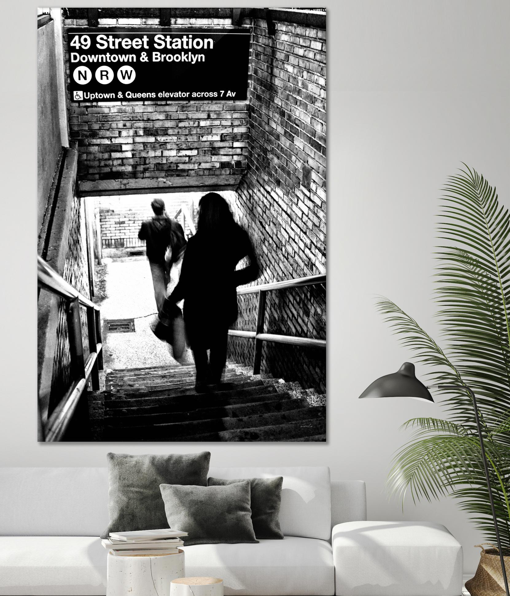 Subway Shadows by Karol Livote on GIANT ART