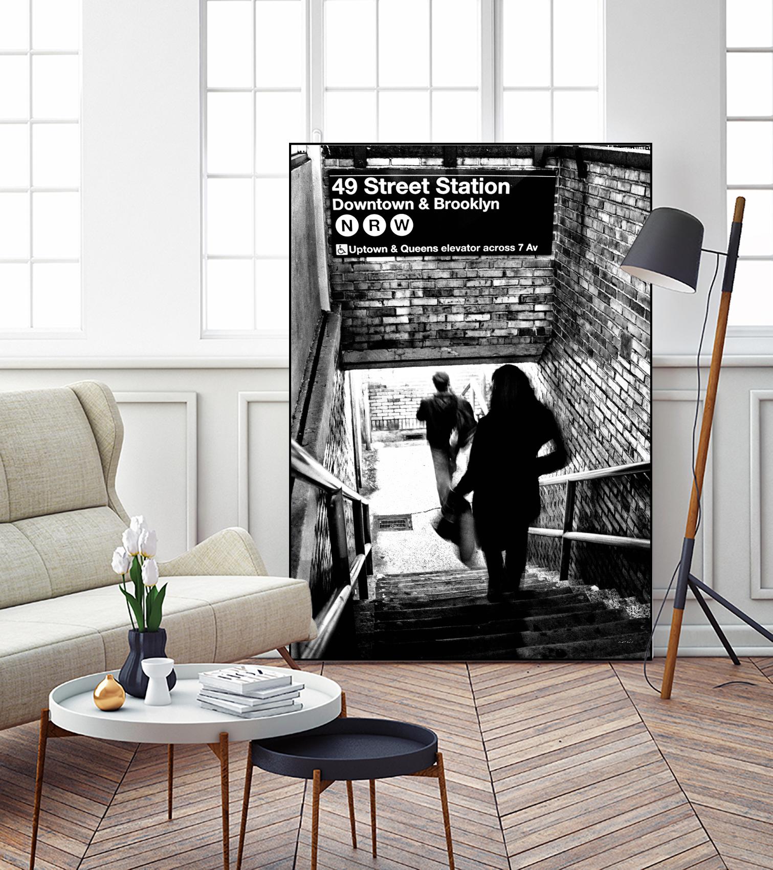 Subway Shadows by Karol Livote on GIANT ART