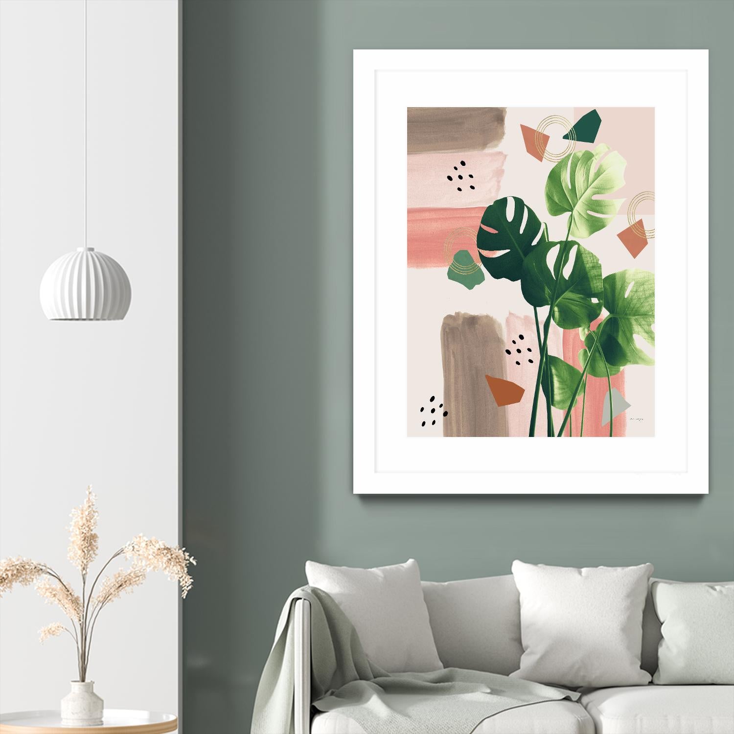 Monstera Summer Glam #1 #tropical #decor #art by Anita's & Bella's Art on GIANT ART